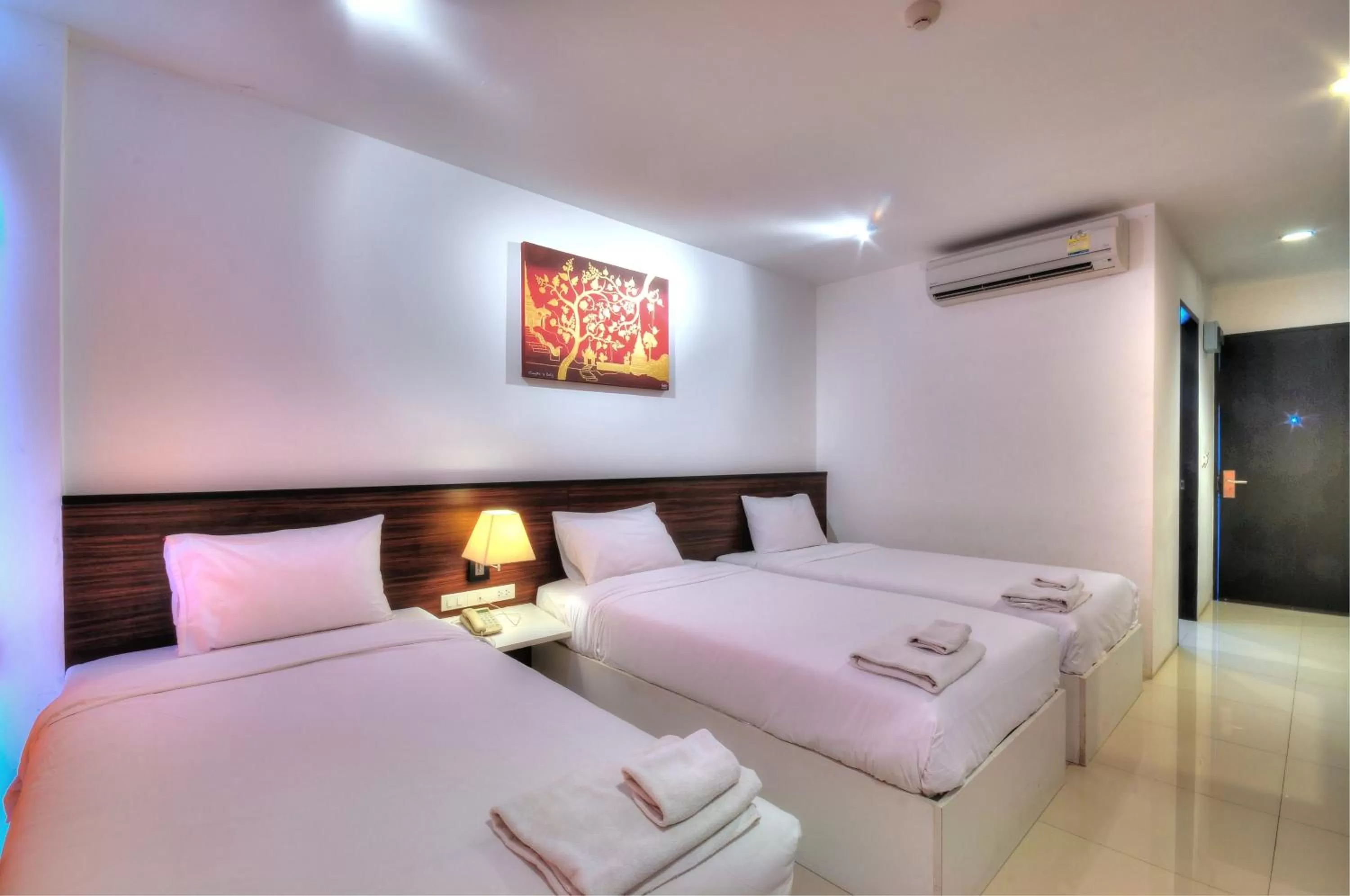 Bed in BS Residence Suvarnabhumi