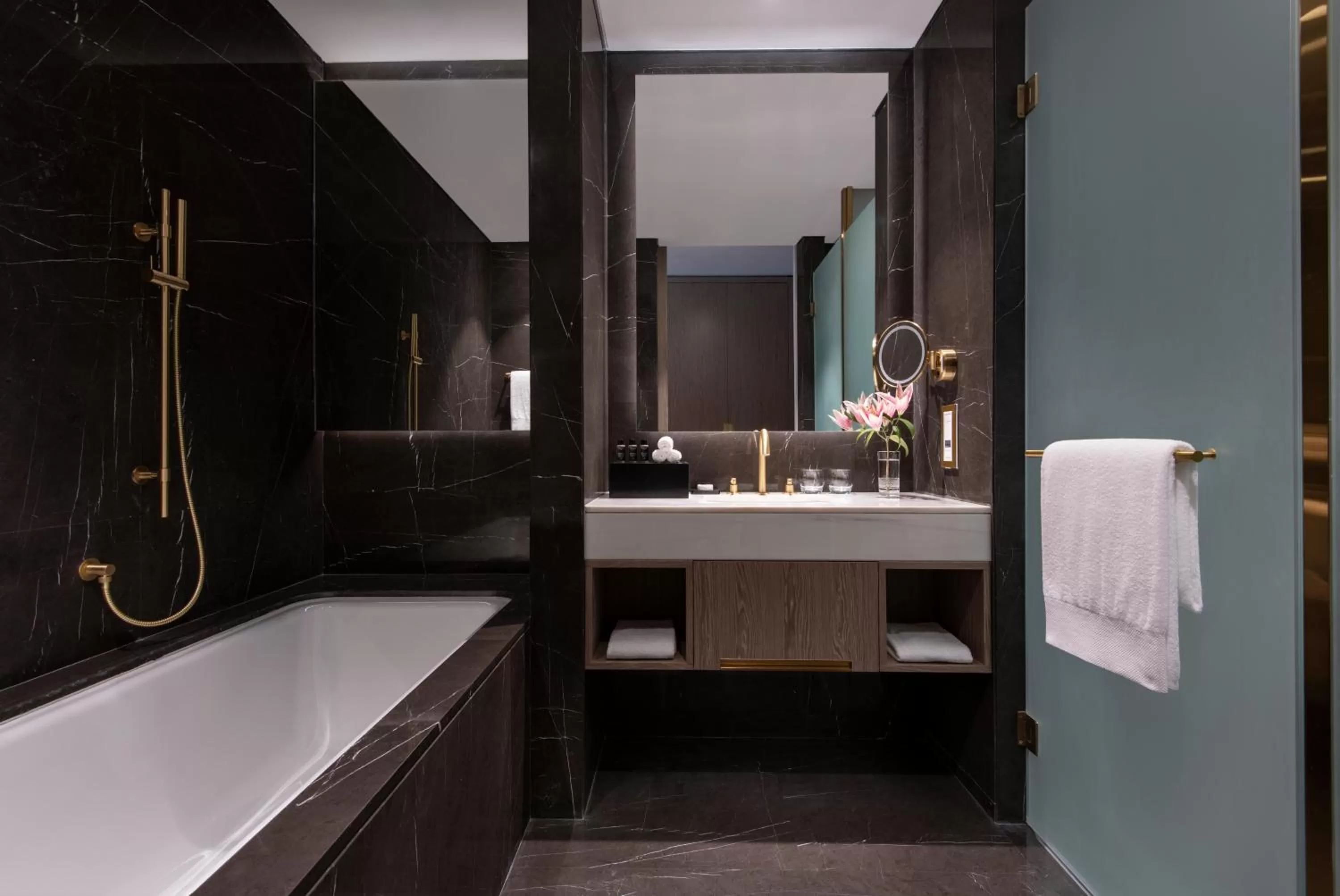 Bathroom in Steigenberger Hotel Doha