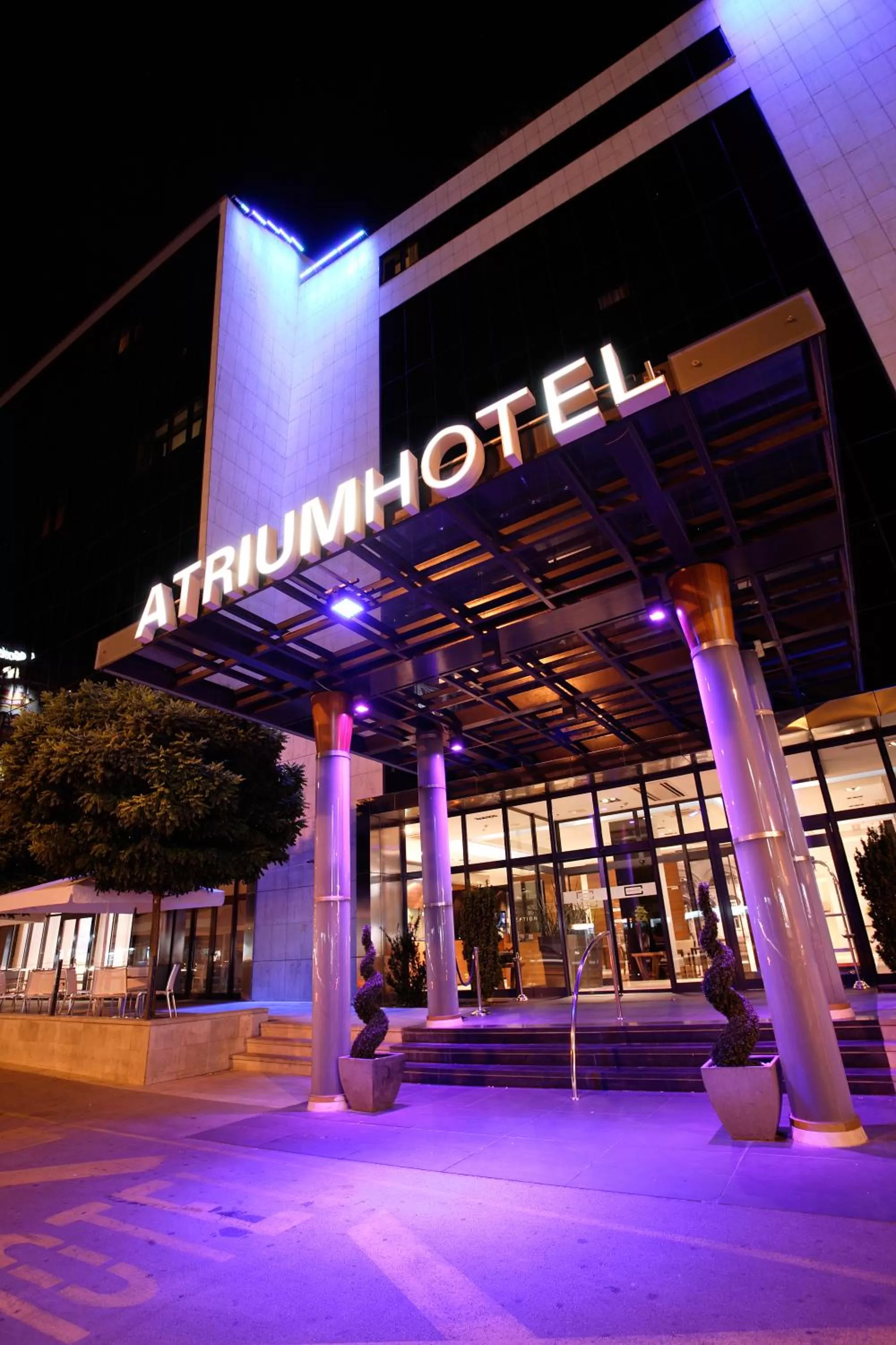 Facade/entrance in Hotel Atrium