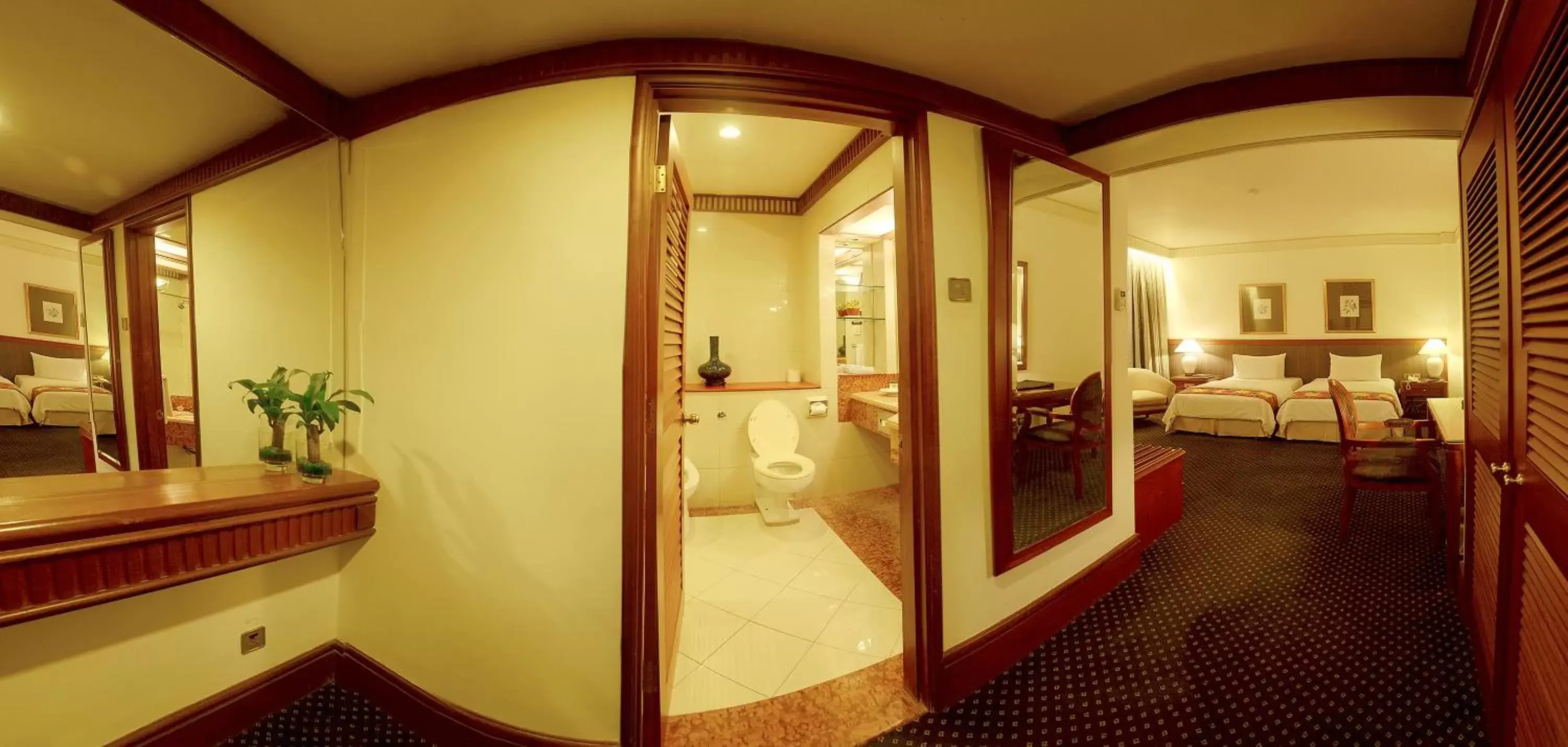 Bedroom, Bathroom in The Jesselton Hotel