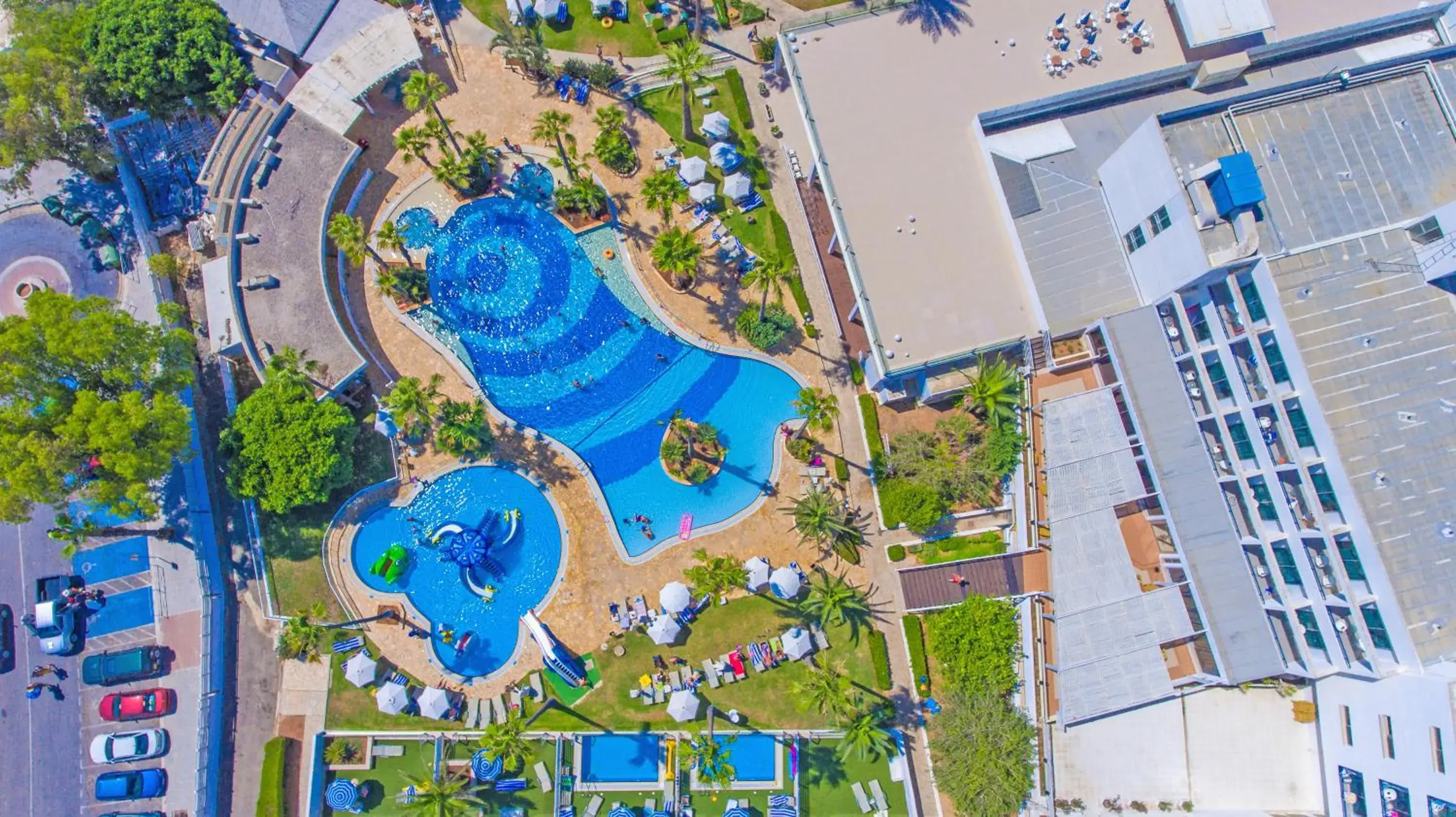 Bird's eye view, Bird's-eye View in The Dome Beach Hotel & Resort