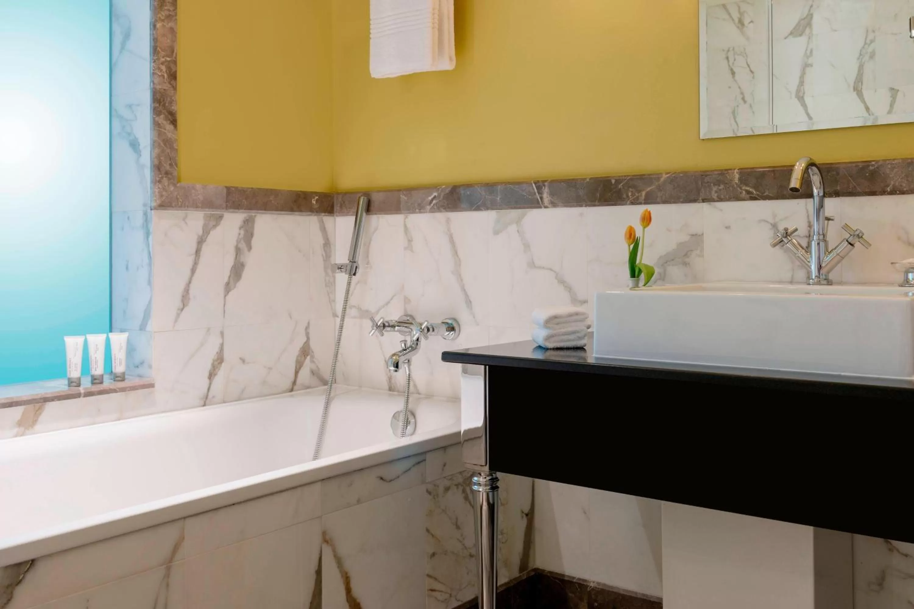 Bathroom in Le Royal Meridien Abu Dhabi