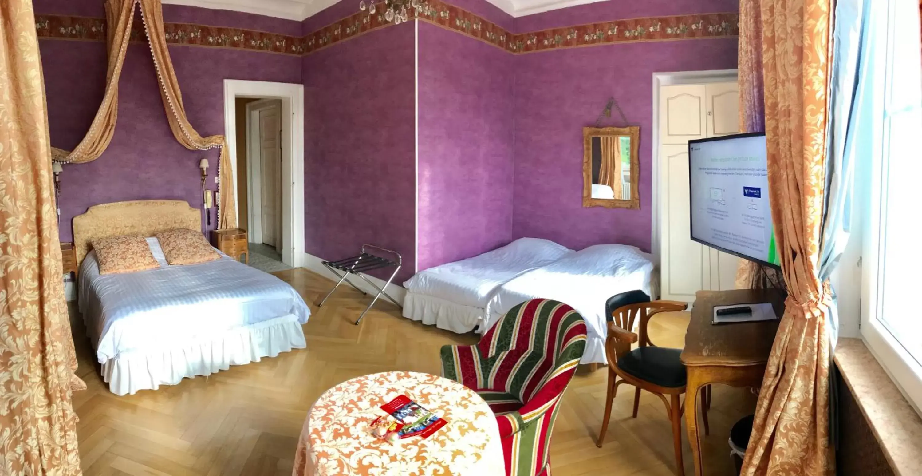Photo of the whole room, Bed in Hôtel Le Manoir