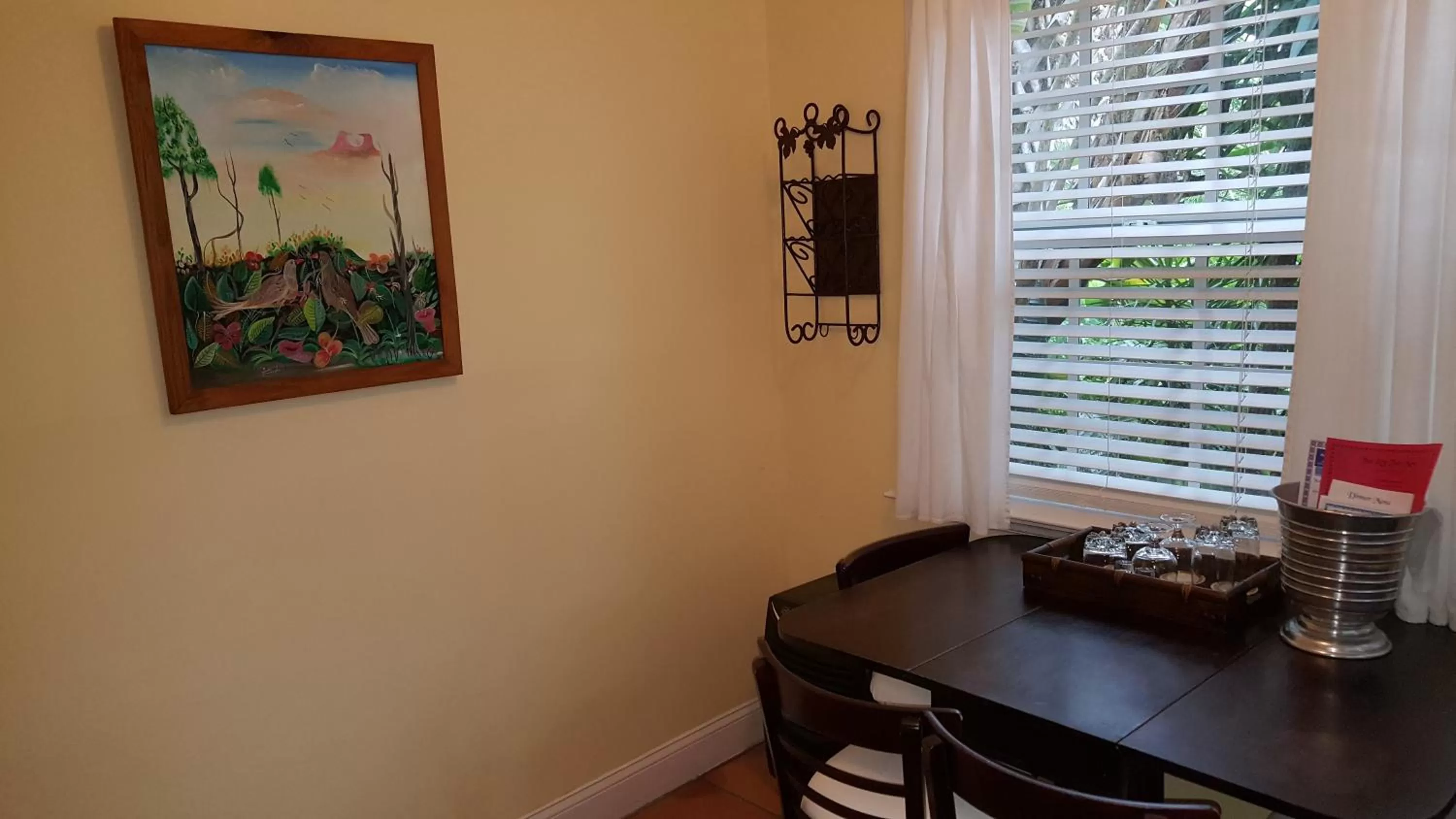 Kitchen or kitchenette in The Caribbean Court Boutique Hotel