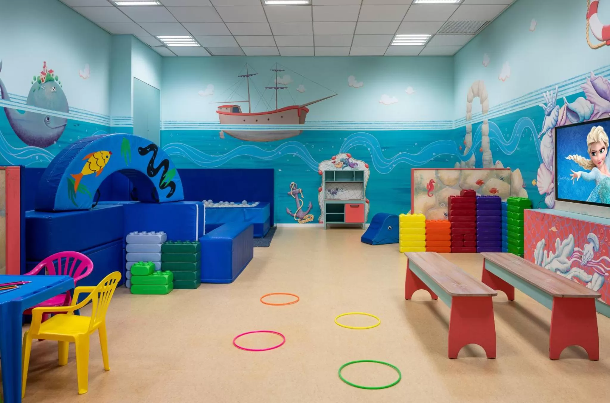 Kids's club in Vert Lagoon Netanya By AFI Hotels