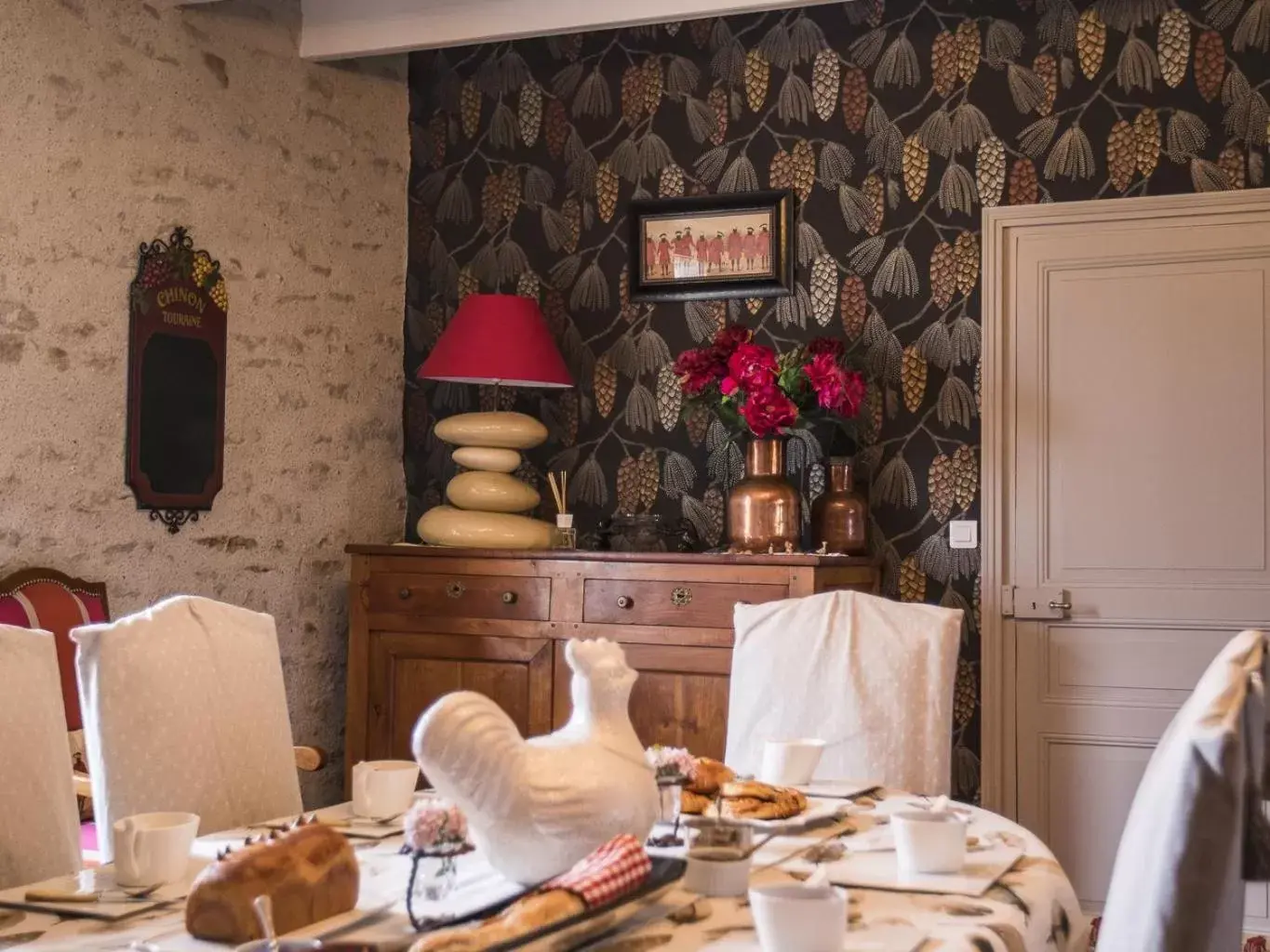 Dining area, Restaurant/Places to Eat in Maison de Kersalomon