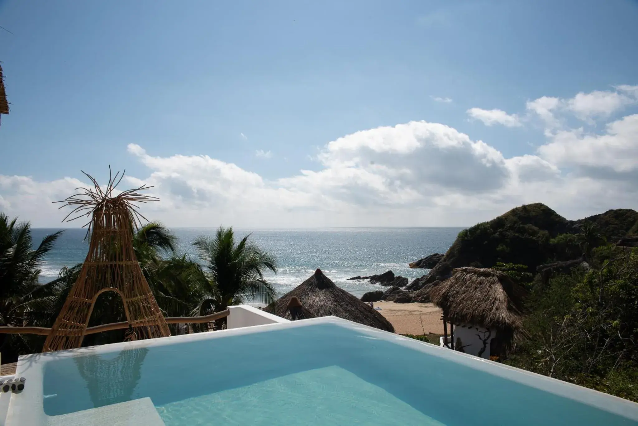 Swimming Pool in El Alquimista Yoga Spa