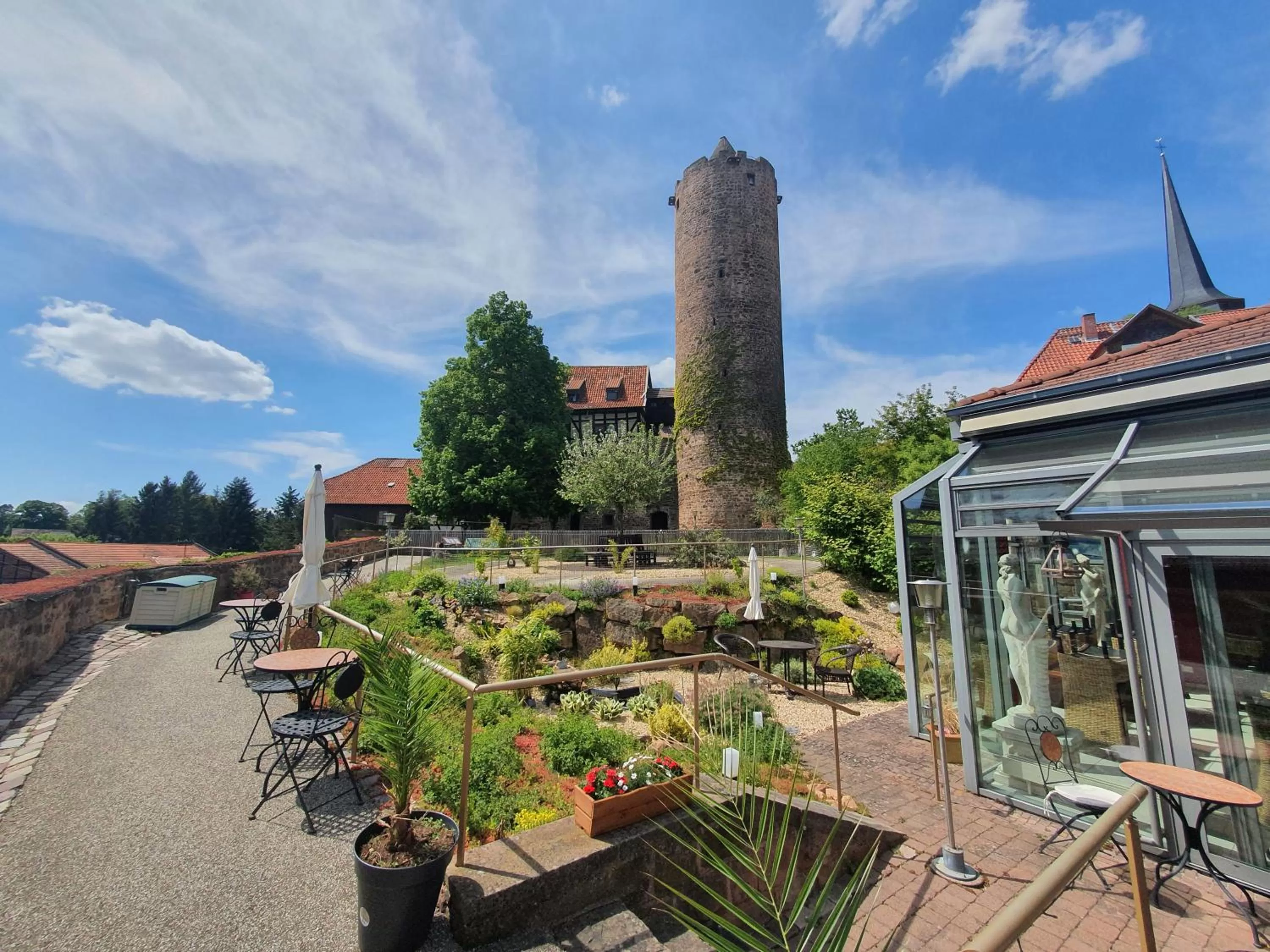 Garden in Hotel & Café Schachtenburg
