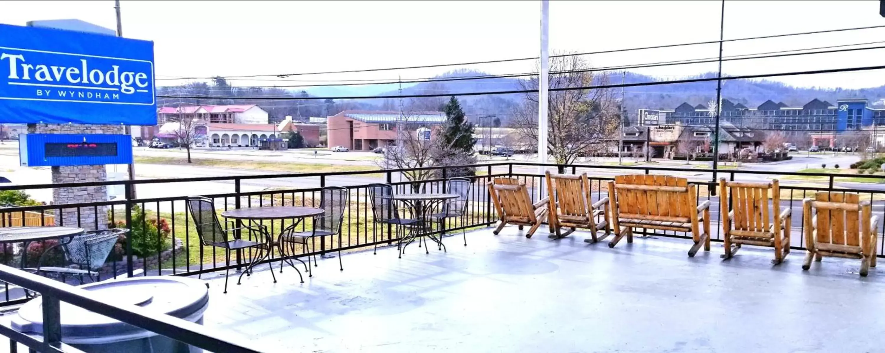 Balcony/Terrace in Travelodge by Wyndham Pigeon Forge