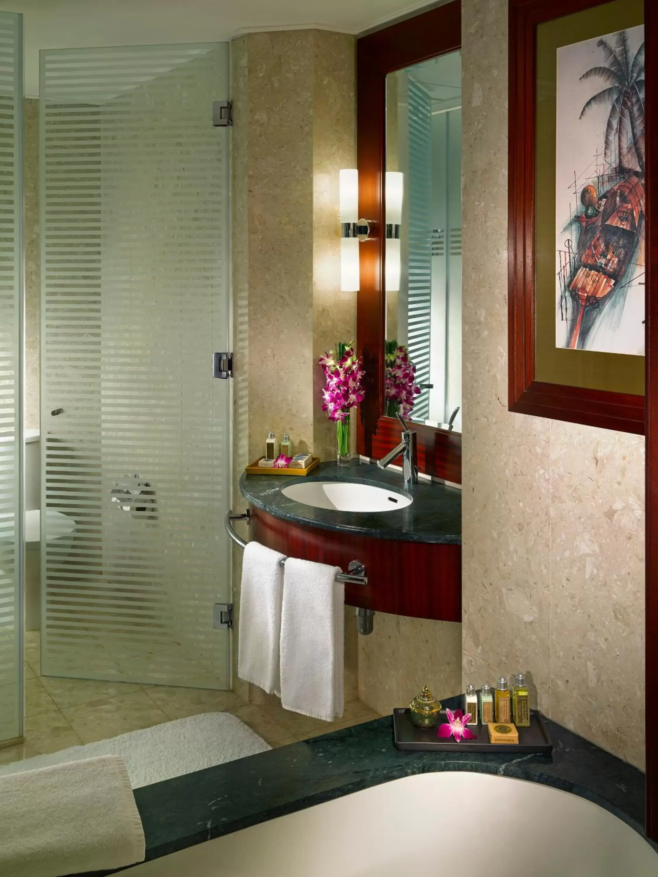 Bathroom in Dusit Thani Dubai