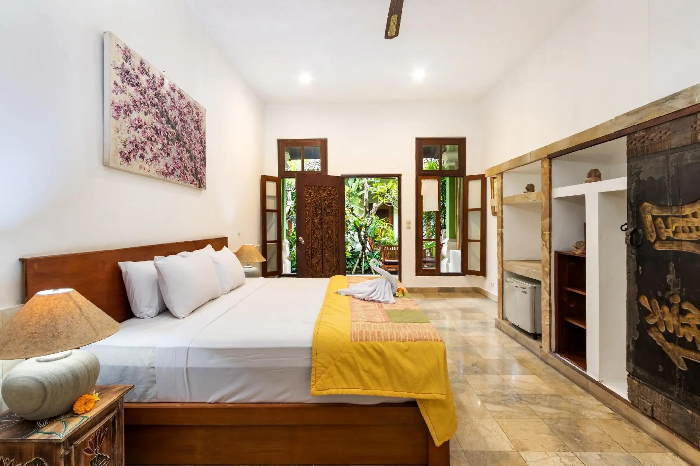 Double Room with Garden View in Padma Ubud Retreat Double Room with Garden View in Padma Ubud Retreat