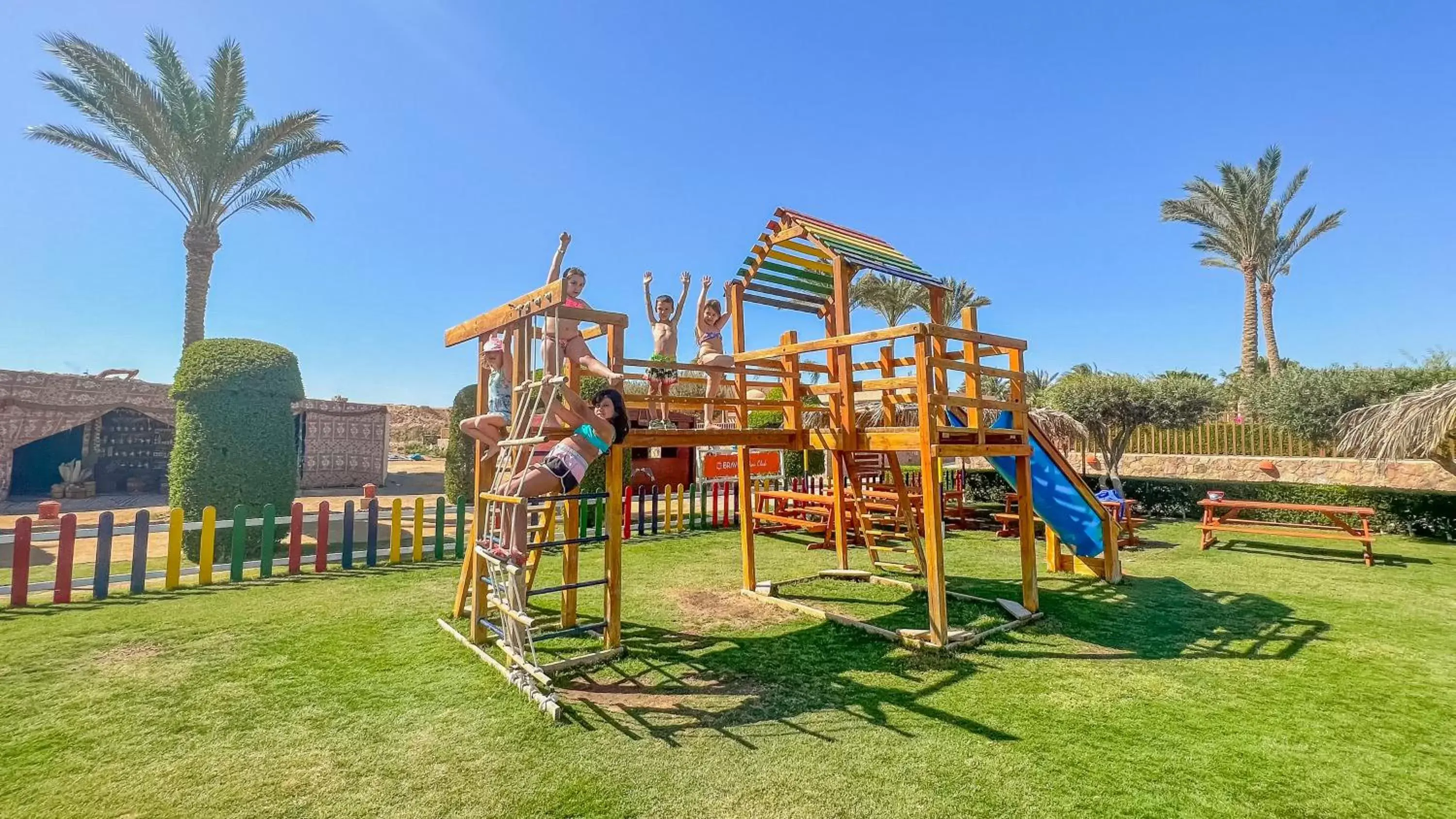 Natural landscape, Children's Play Area in Gemma Resort