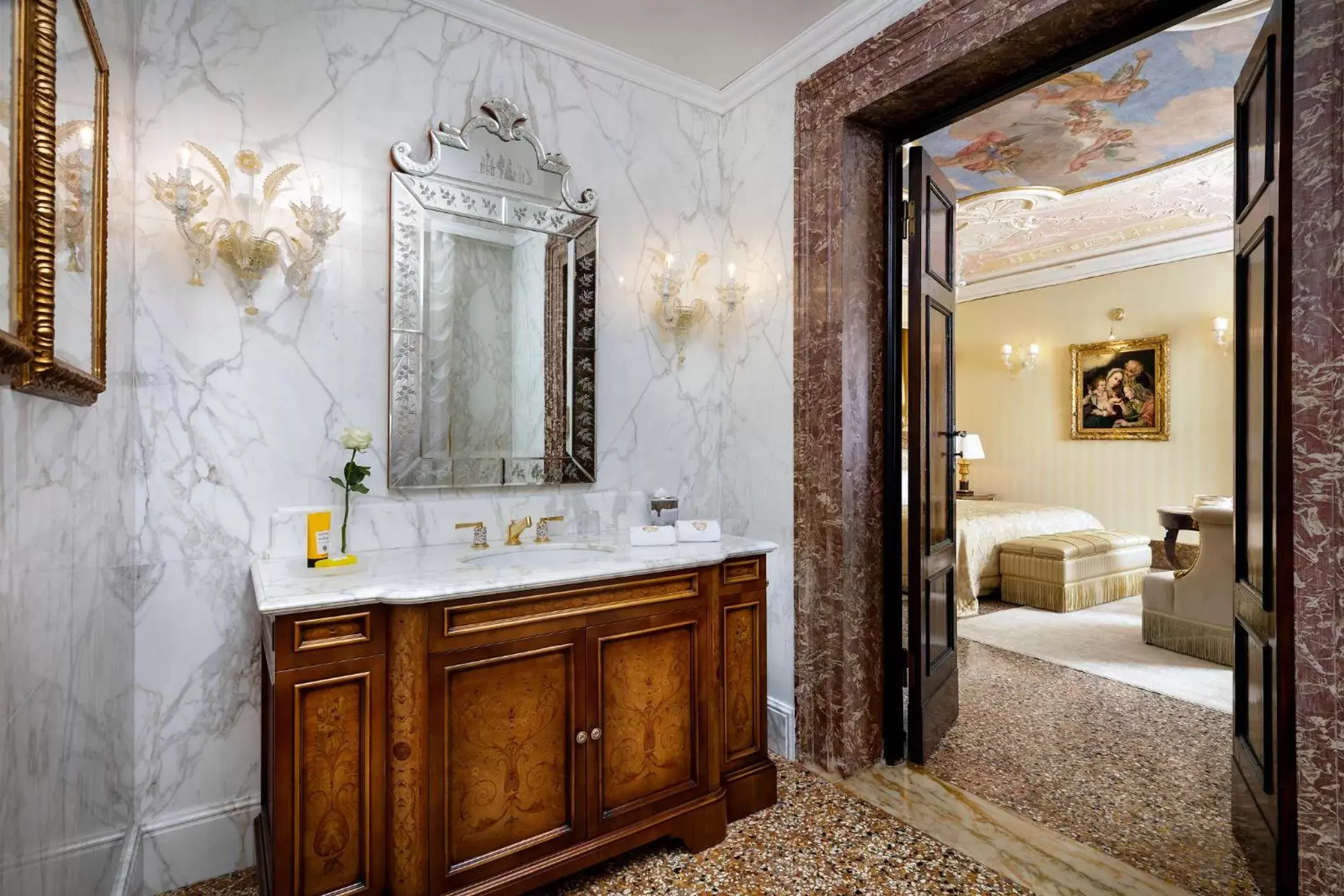 Bathroom in Hotel Danieli, Venice