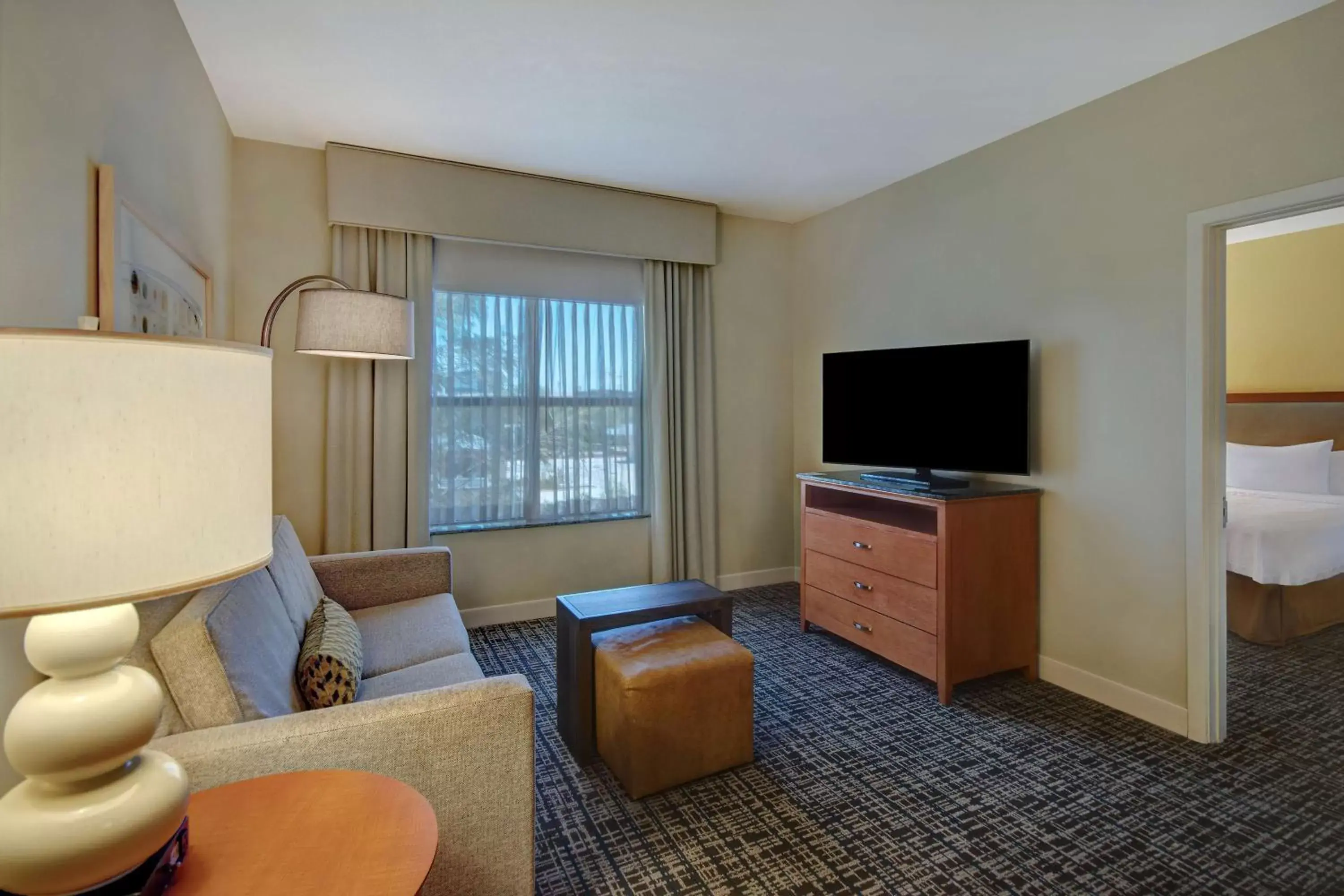 Living room, Seating Area in Homewood Suites Dallas-Frisco