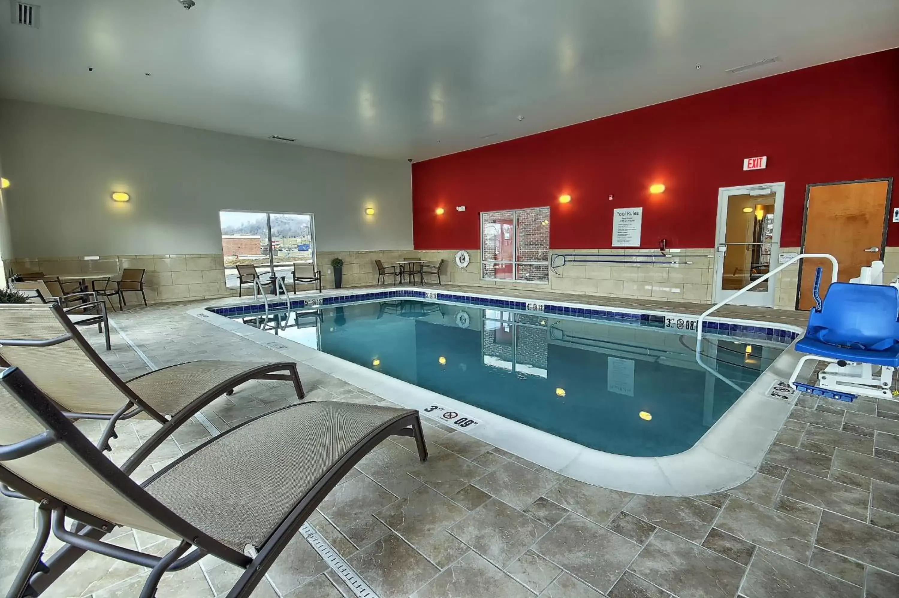 Swimming Pool in Holiday Inn Express & Suites New Martinsville, an IHG Hotel