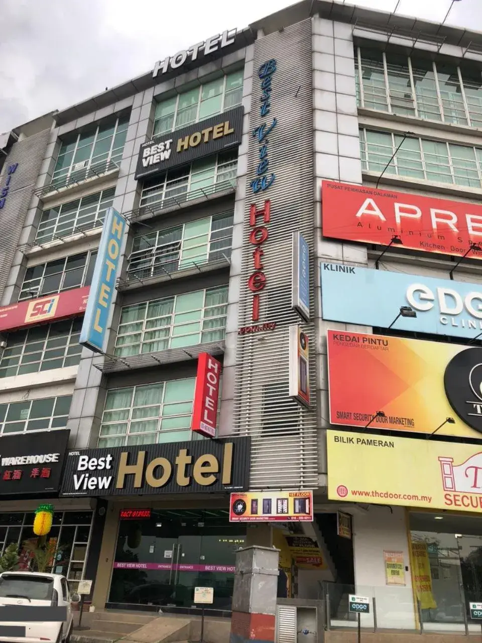 Property building in Best View Hotel Puchong Property building in Best View Hotel Puchong