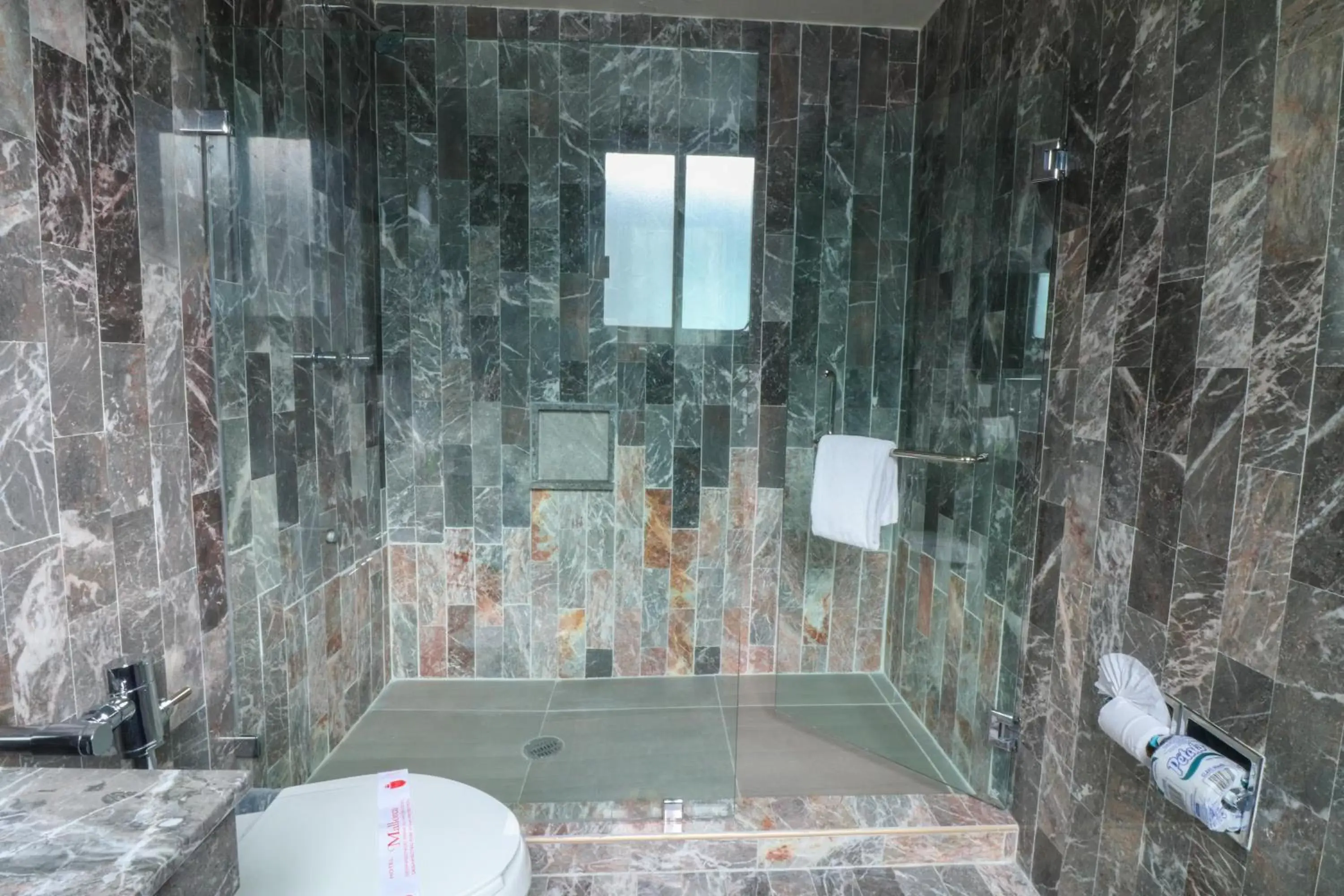Shower, Bathroom in Hotel Mallorca