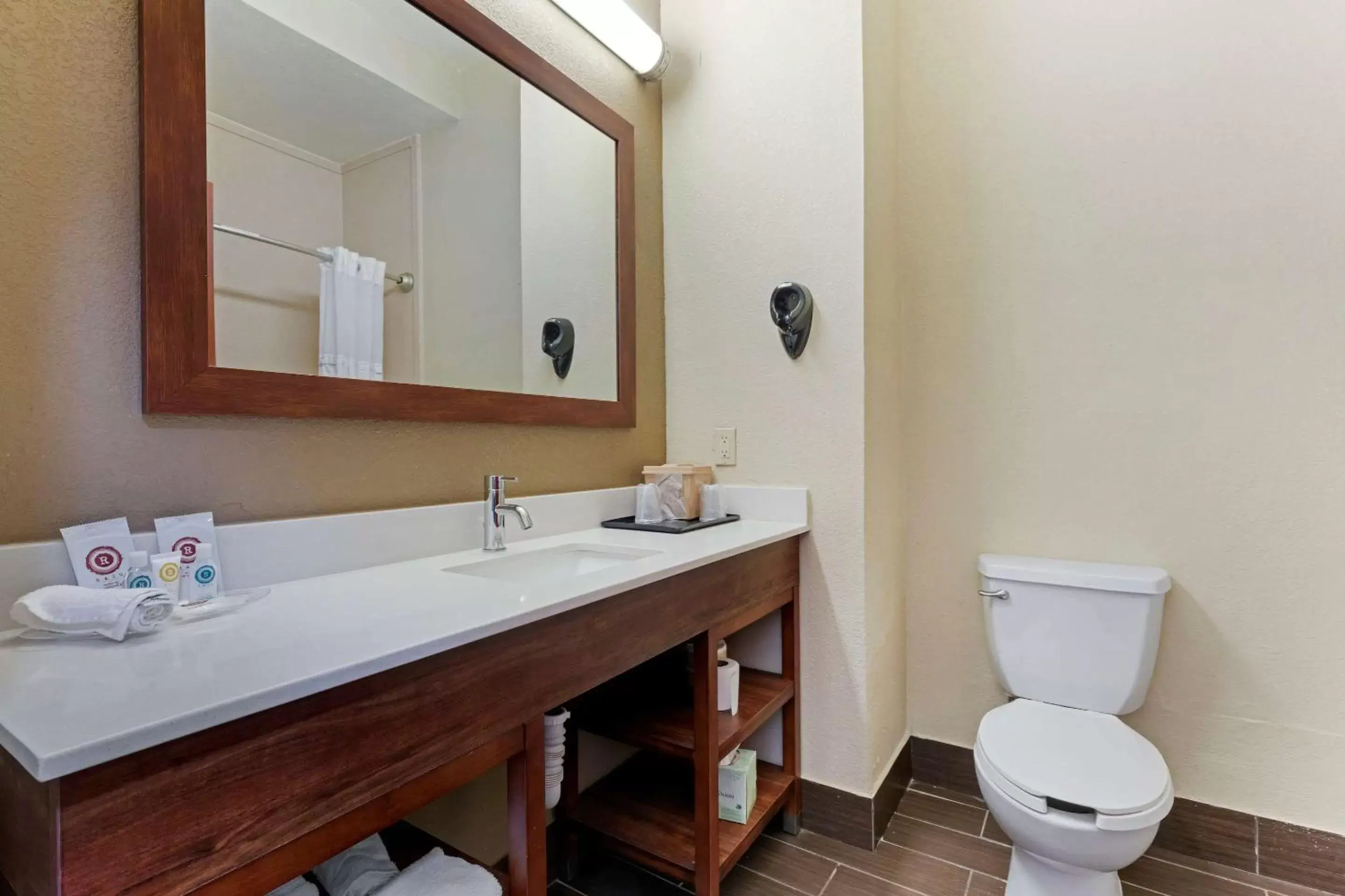 Photo of the whole room, Bathroom in Comfort Suites Gainesville