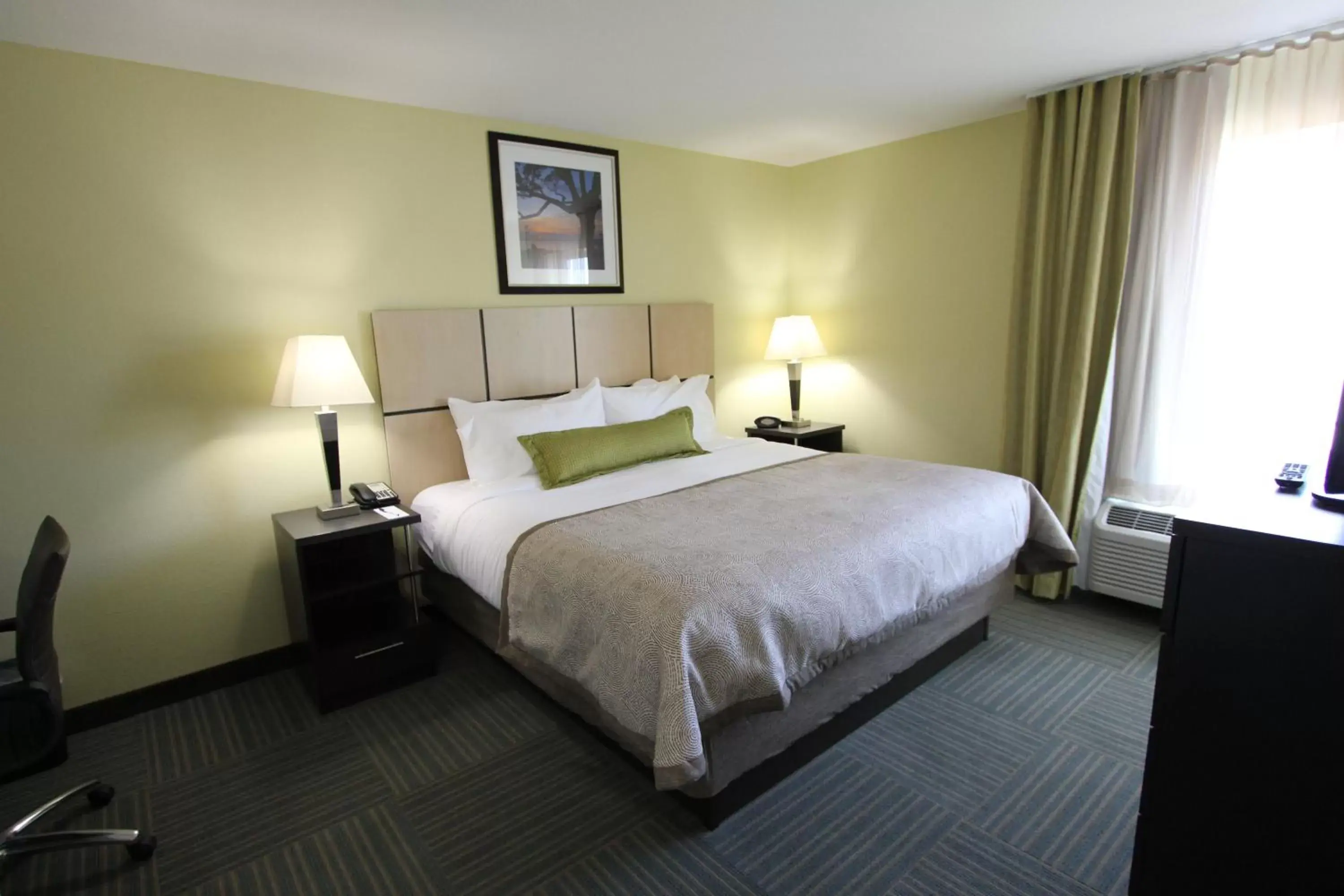 Photo of the whole room, Bed in Candlewood Suites Greenville, an IHG Hotel