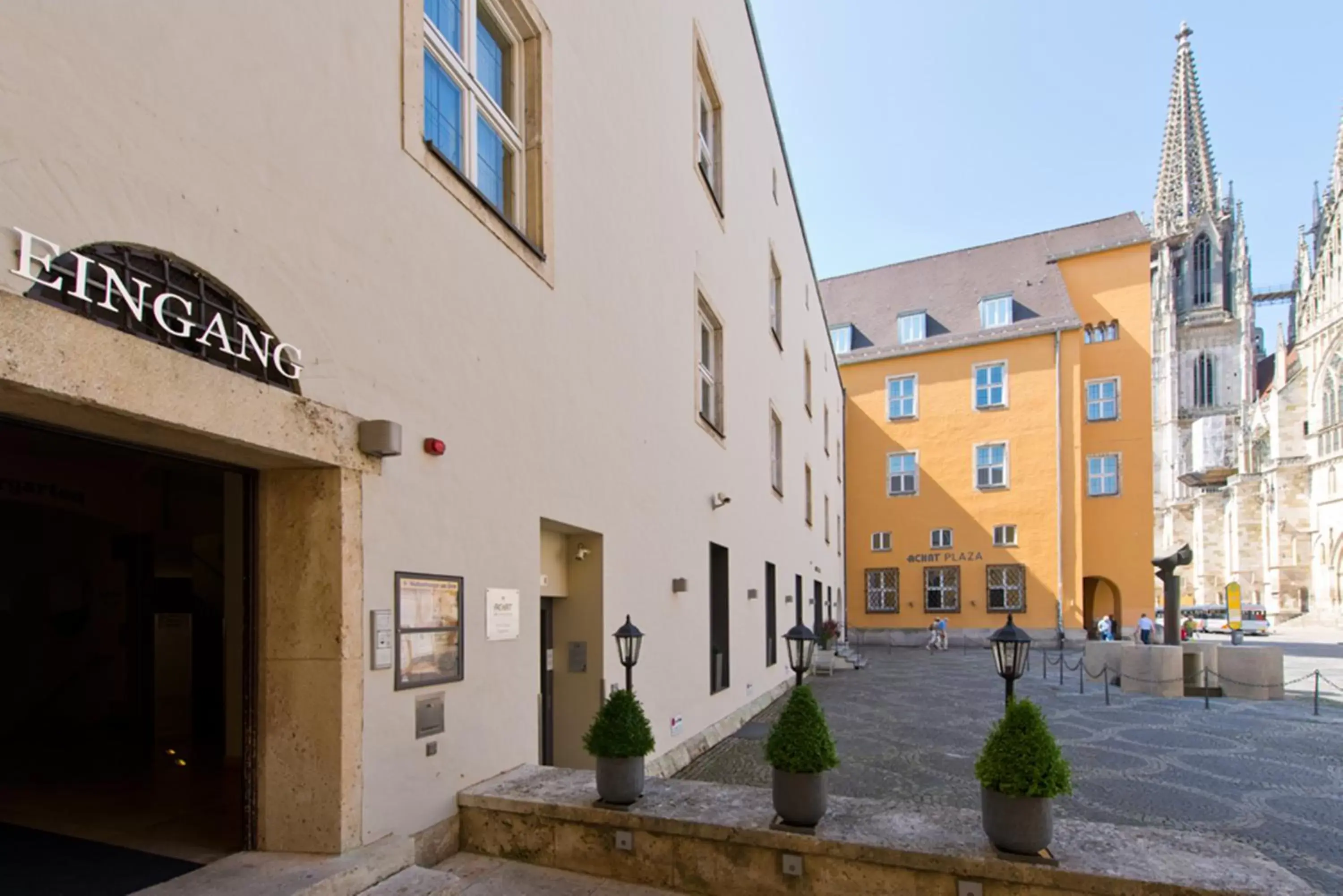 Facade/entrance in ACHAT Hotel Regensburg Herzog am Dom