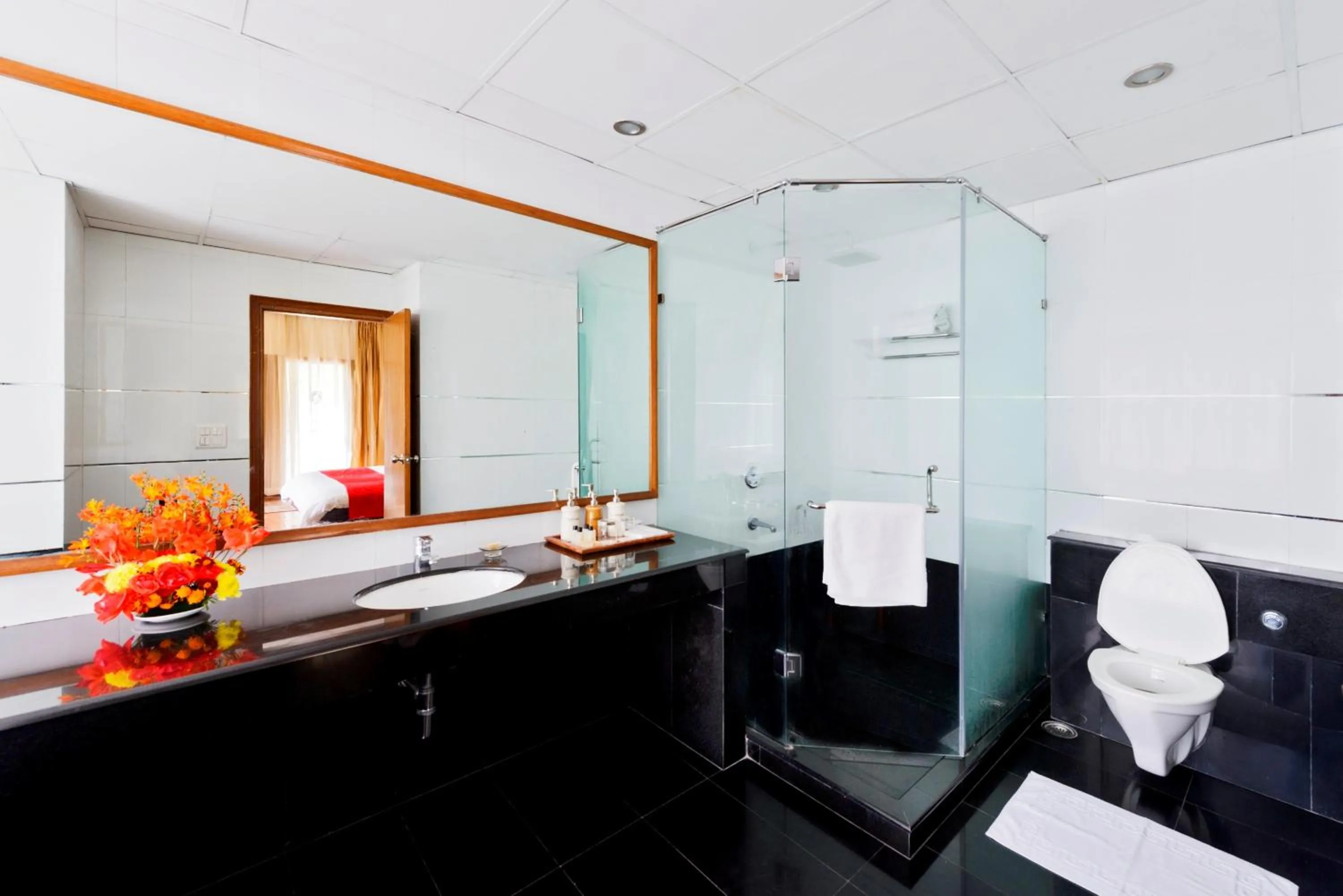 Bathroom in Solang Valley Resort