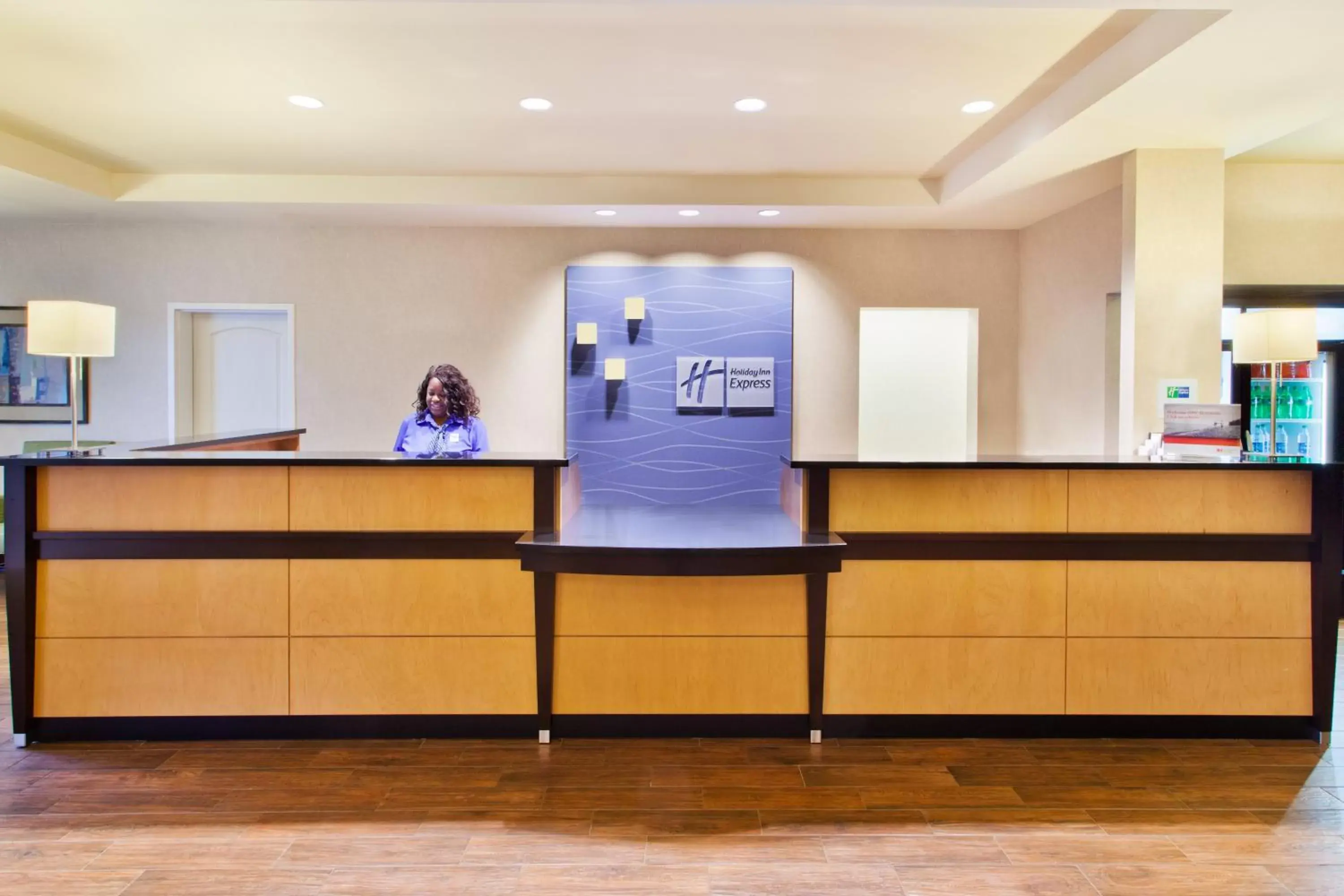 Property building, Lobby/Reception in Holiday Inn Express Hotel & Suites Huntsville West - Research Park, an IHG Hotel