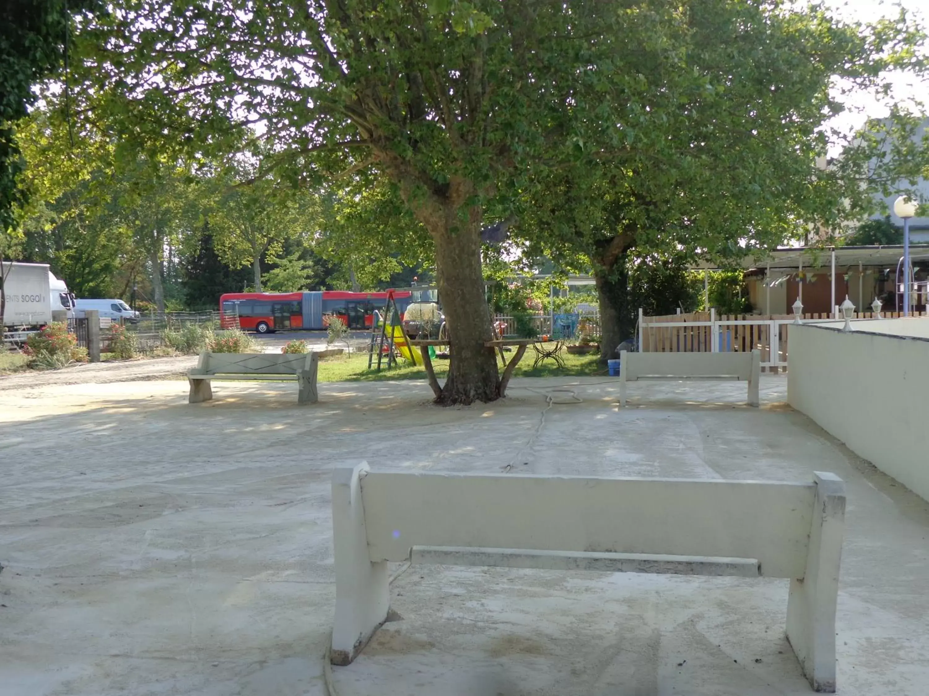 Children play ground in Le Relais de la RN7