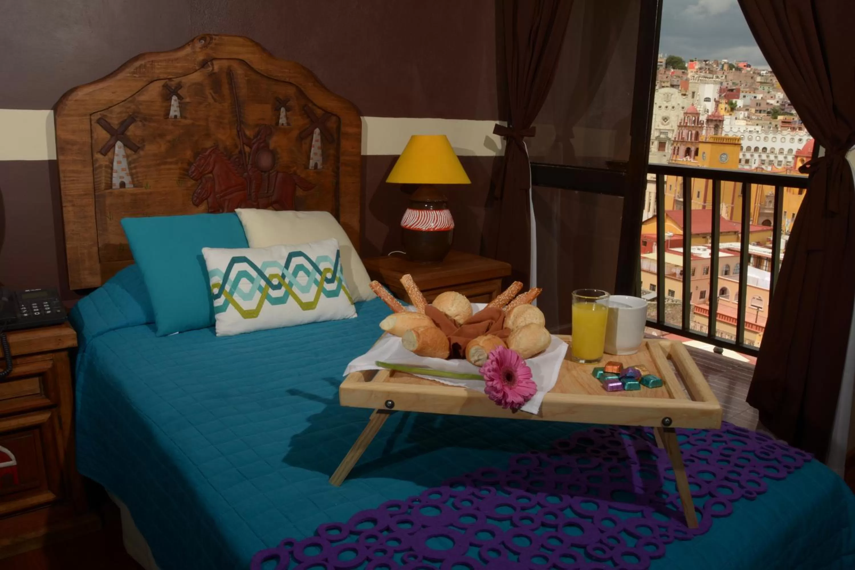 Bed in Hotel Chocolate Tradicional