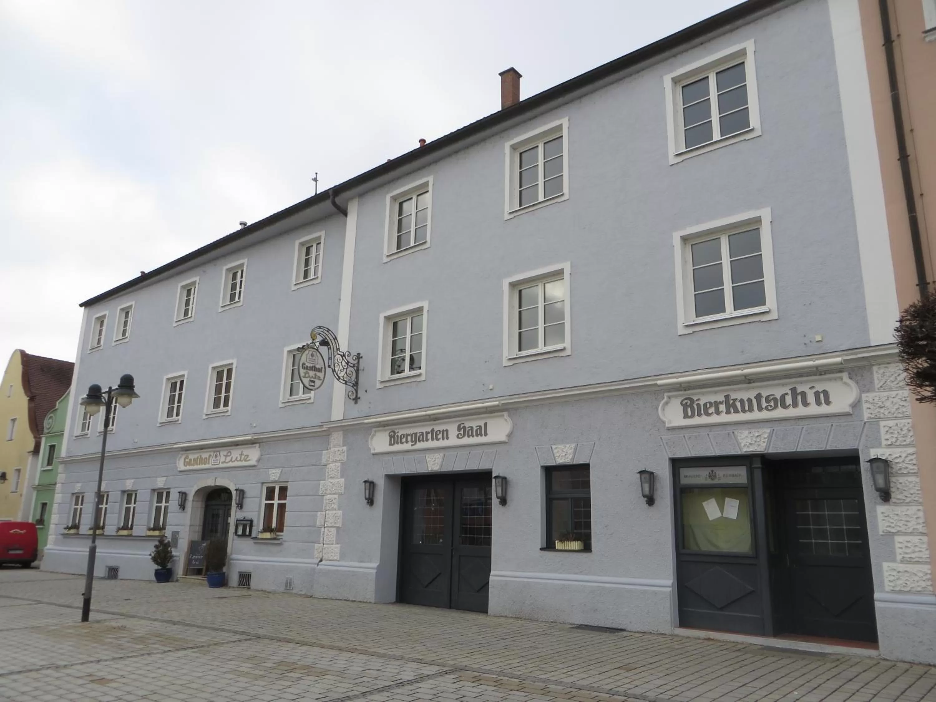 Facade/entrance in Hotel Lutz