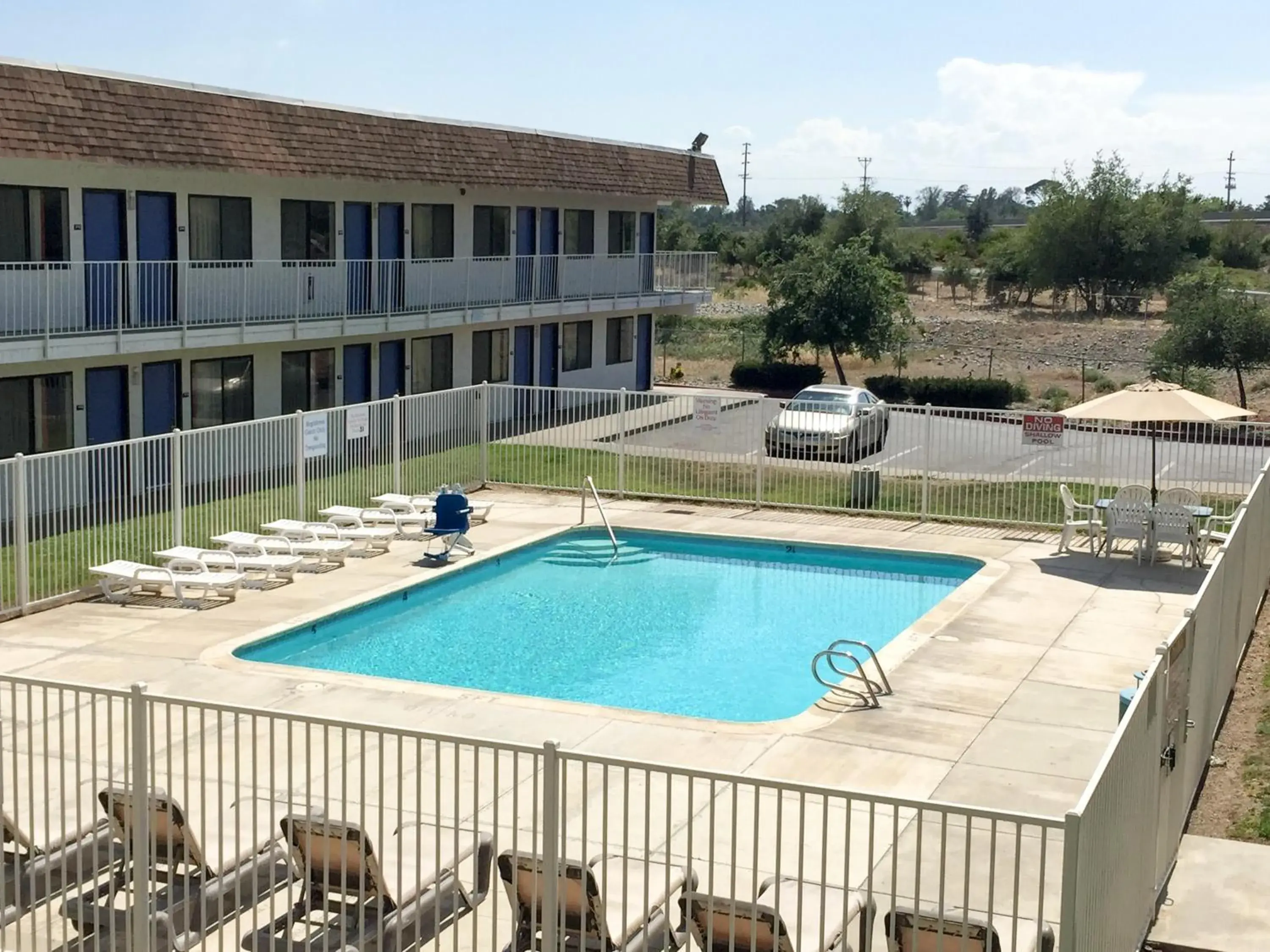 Swimming pool, Pool View in Motel 6-Oroville, CA