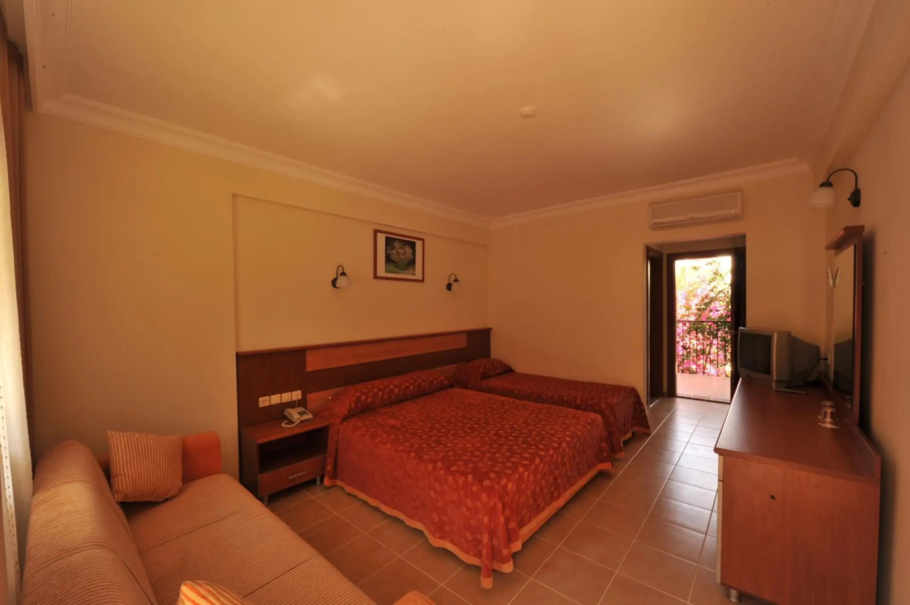 Bed in Mavruka Hotel