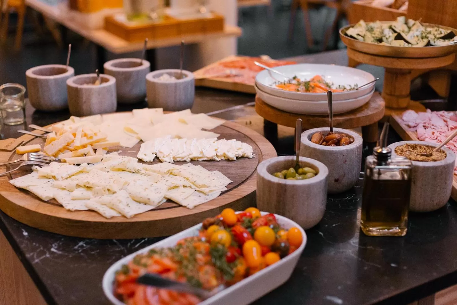 Food close-up in Nobis Hotel Copenhagen, a Member of Design Hotels