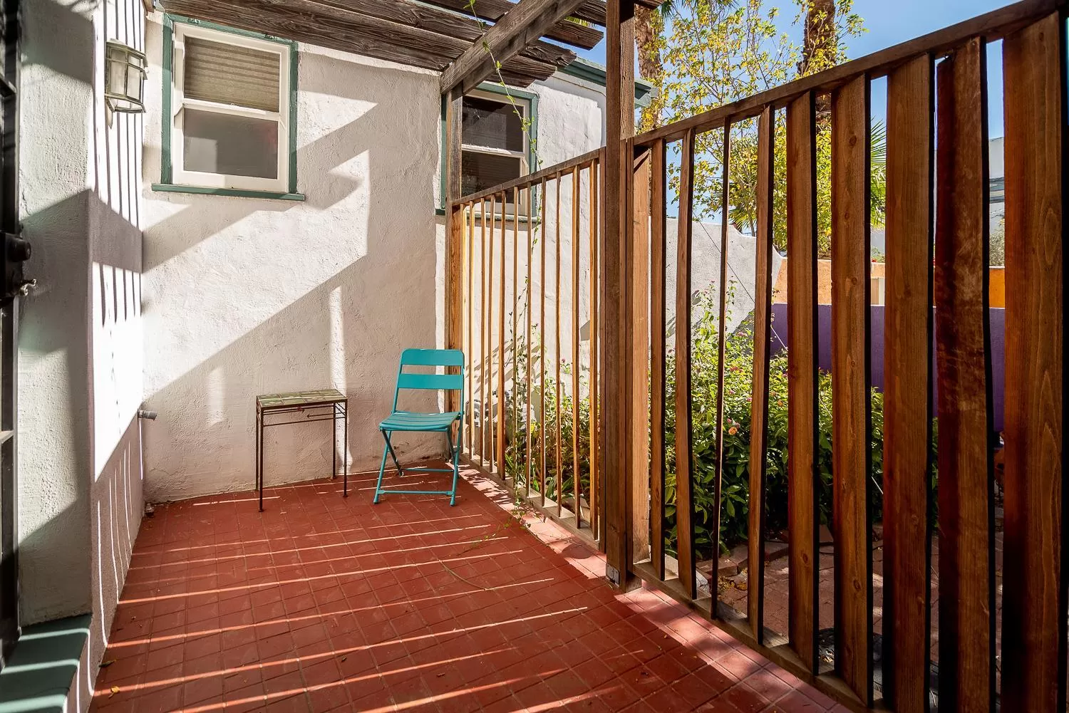 Patio in The Blenman Inn