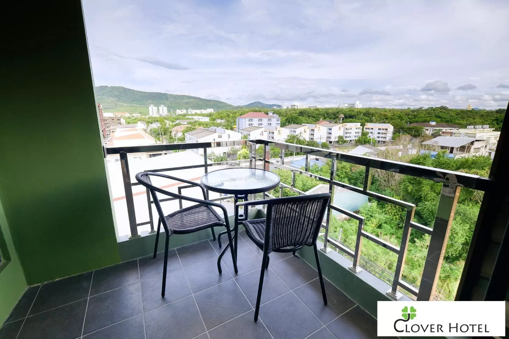 Balcony/Terrace in Clover Hotel Hatyai