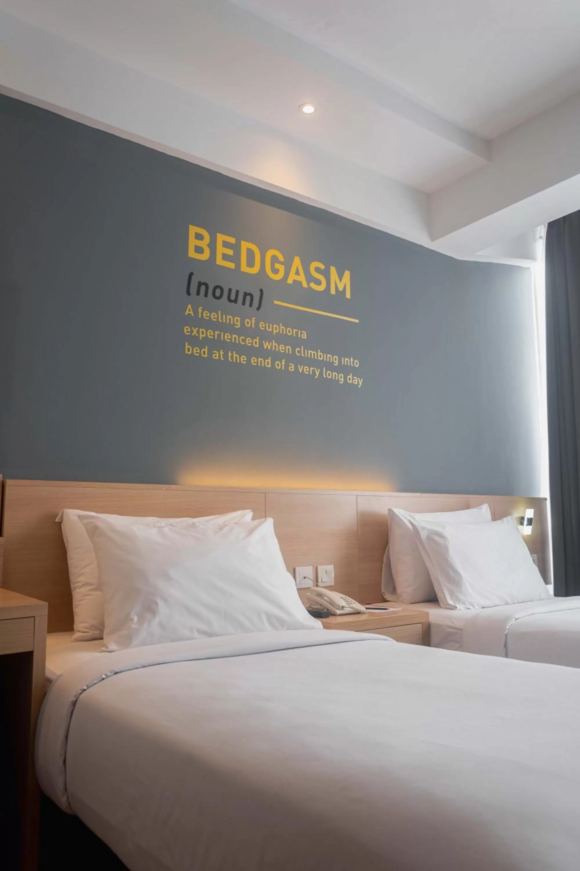 Bed in ROOMS INC d'botanica Bandung