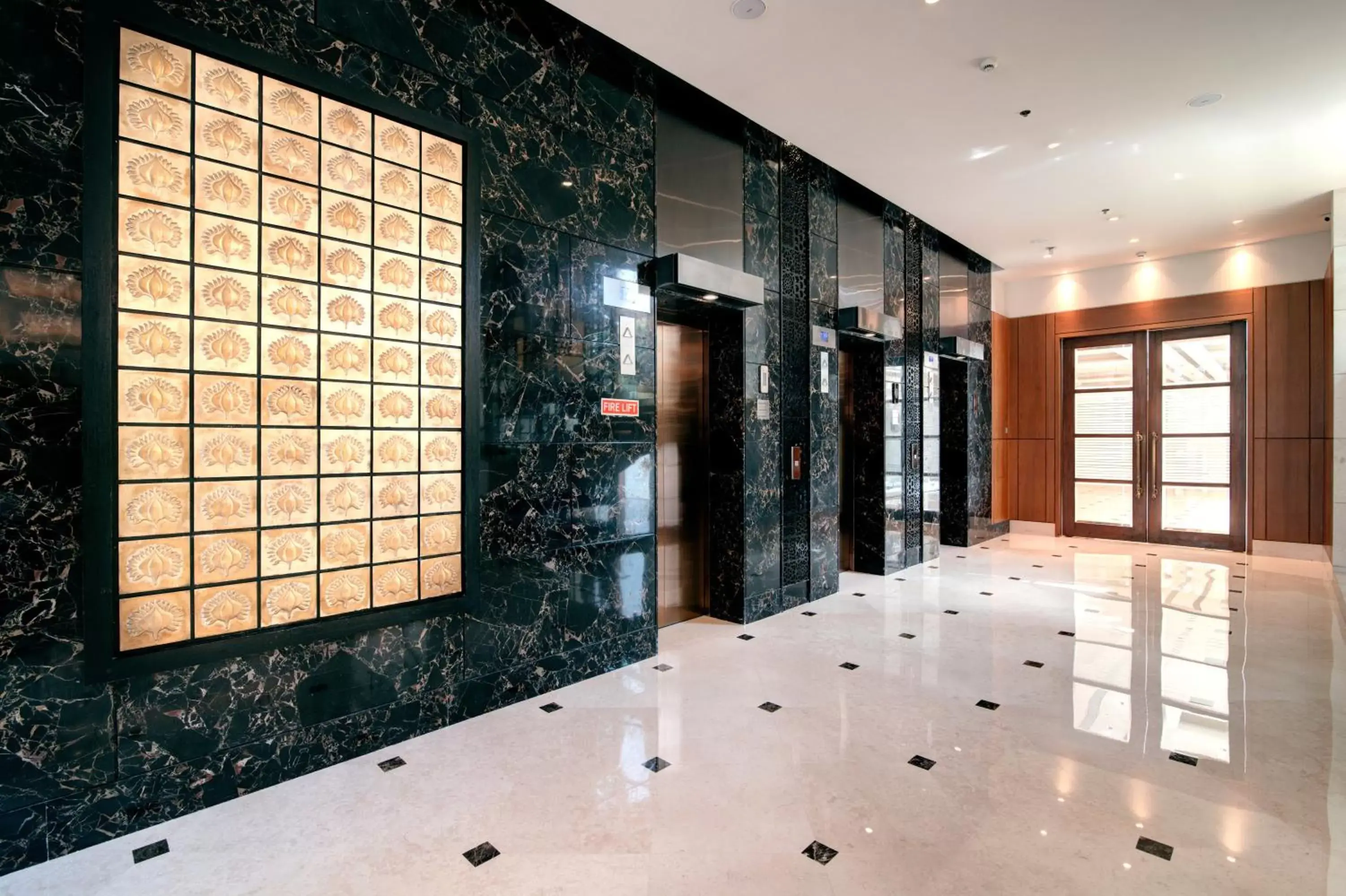 Lobby or reception in Hyatt Ahmedabad Lobby or reception in Hyatt Ahmedabad