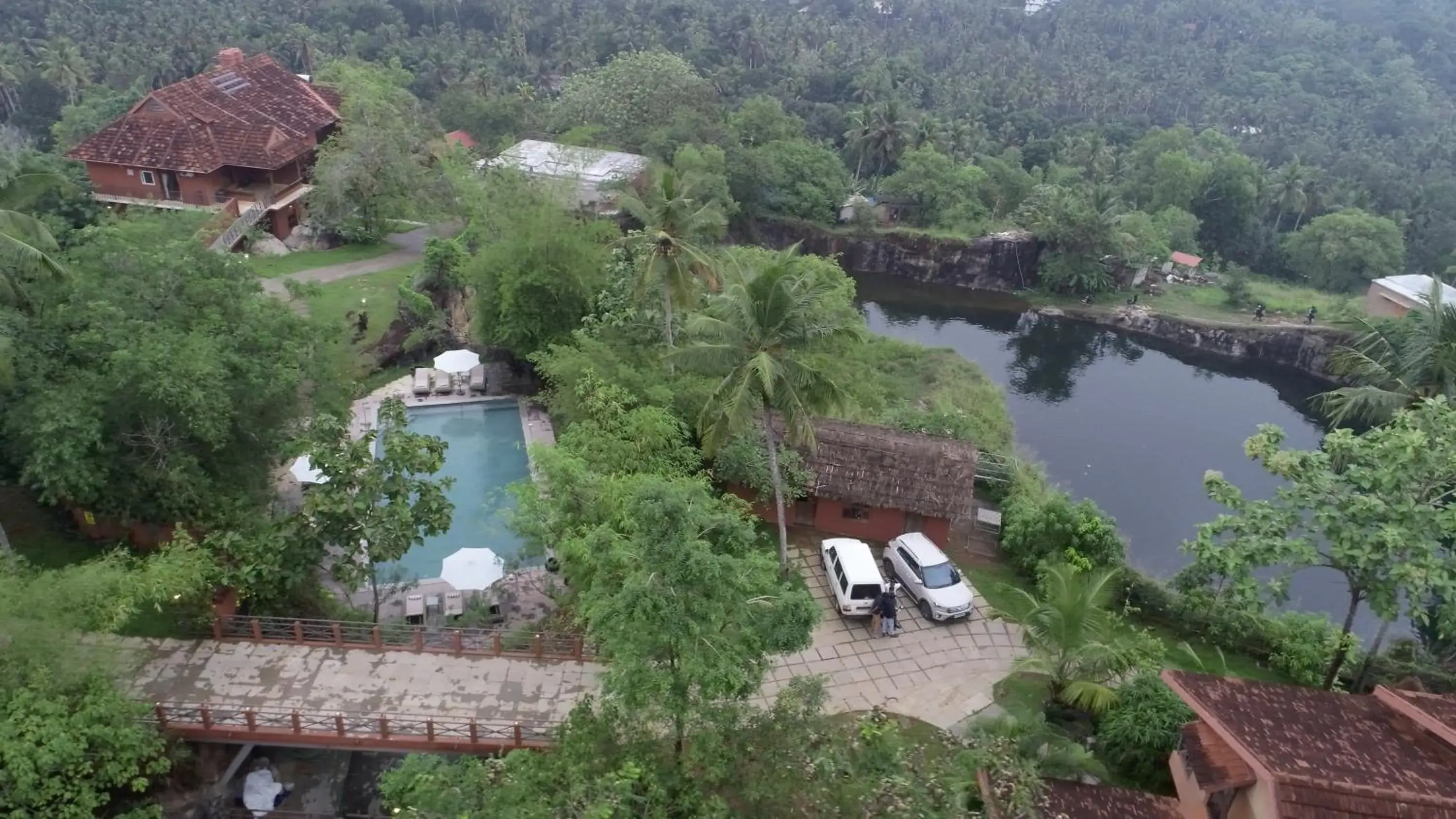 Neighbourhood, Bird's-eye View in Amara Ayurveda Retreat