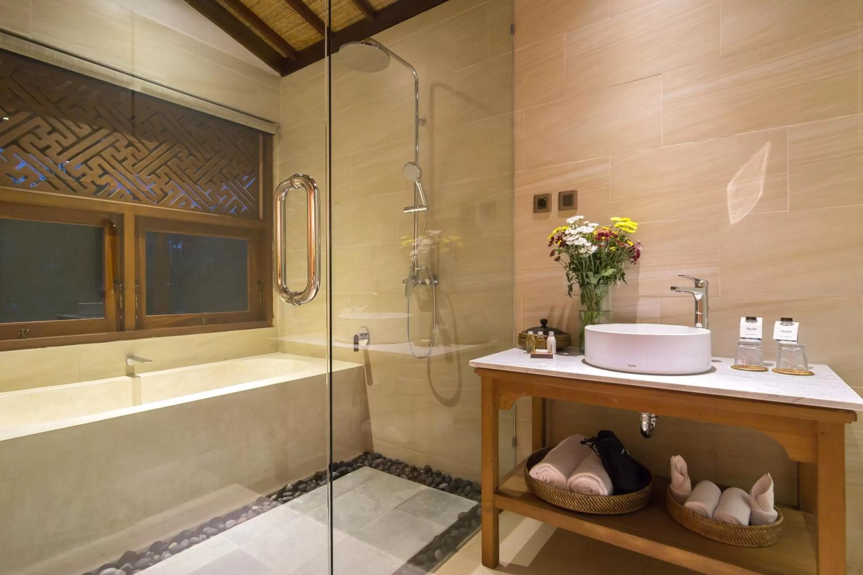 Bathroom in Ulun Ubud Resort - CHSE Certified