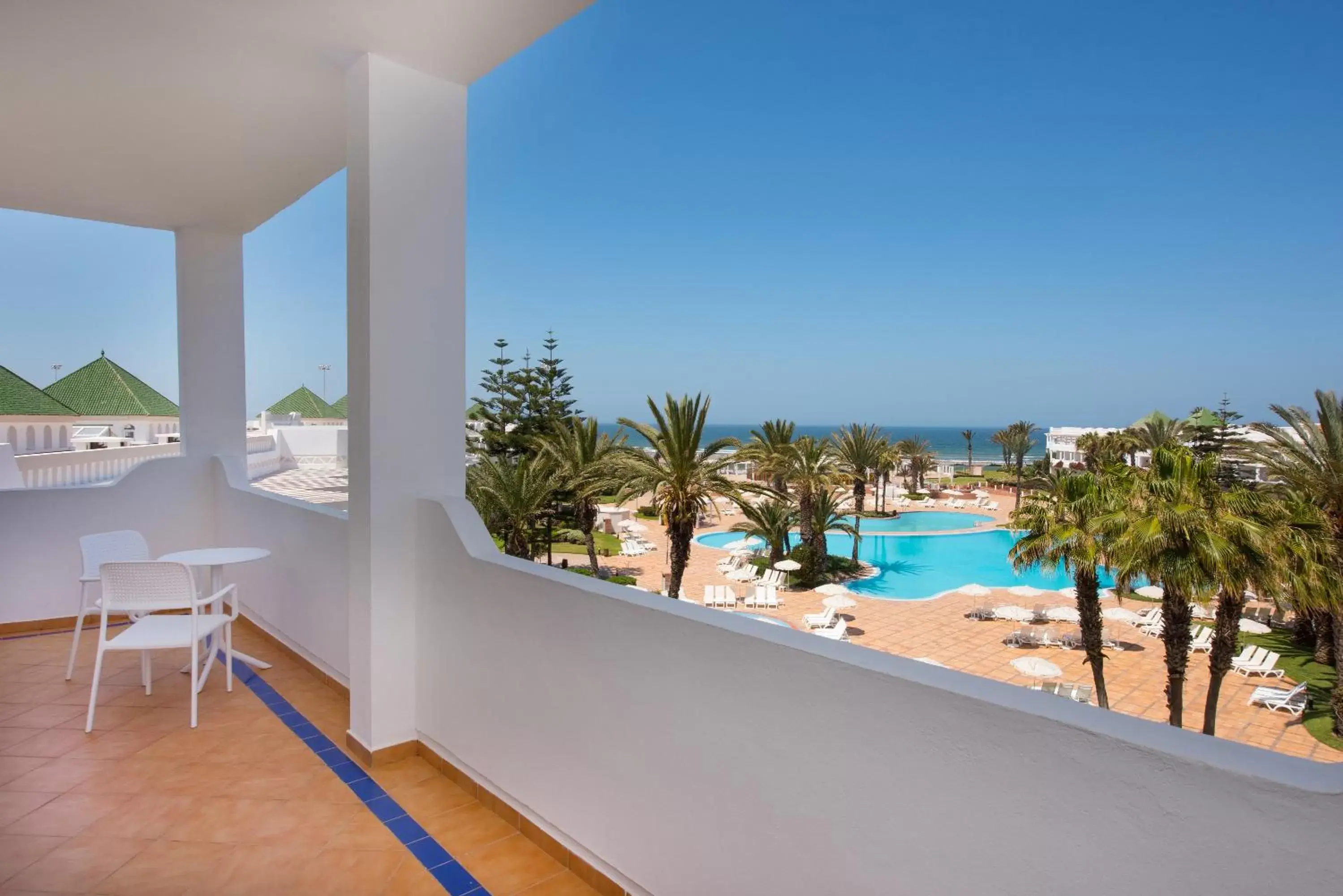 Balcony/Terrace, Pool View in Iberostar Founty Beach All Inclusive