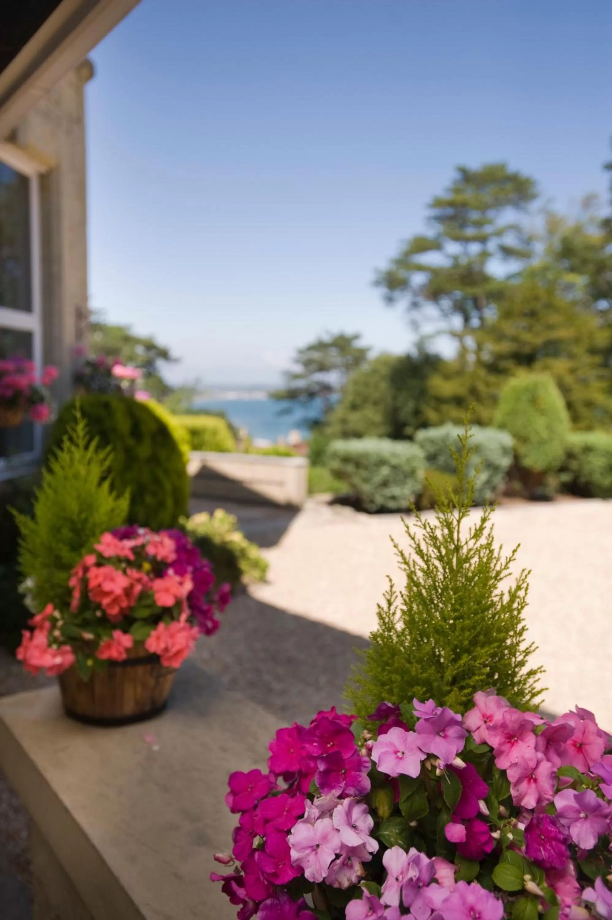 Garden in Bourne Hall Country Hotel
