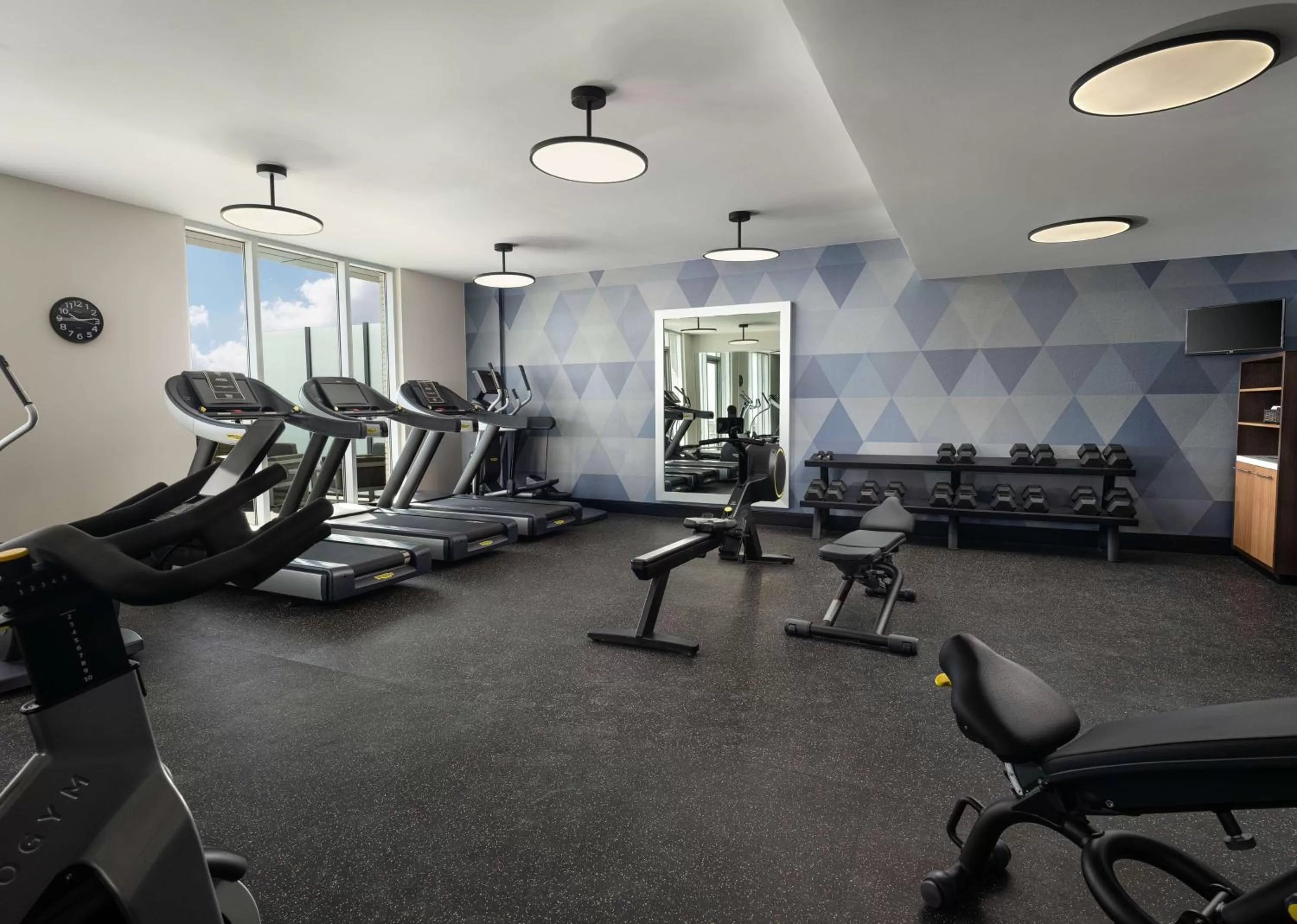 Fitness centre/facilities in Canopy By Hilton Dallas Frisco Station