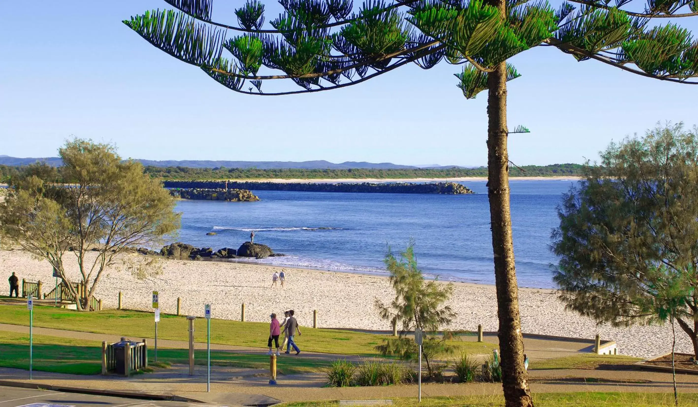 Beach in Sandcastle Apartments