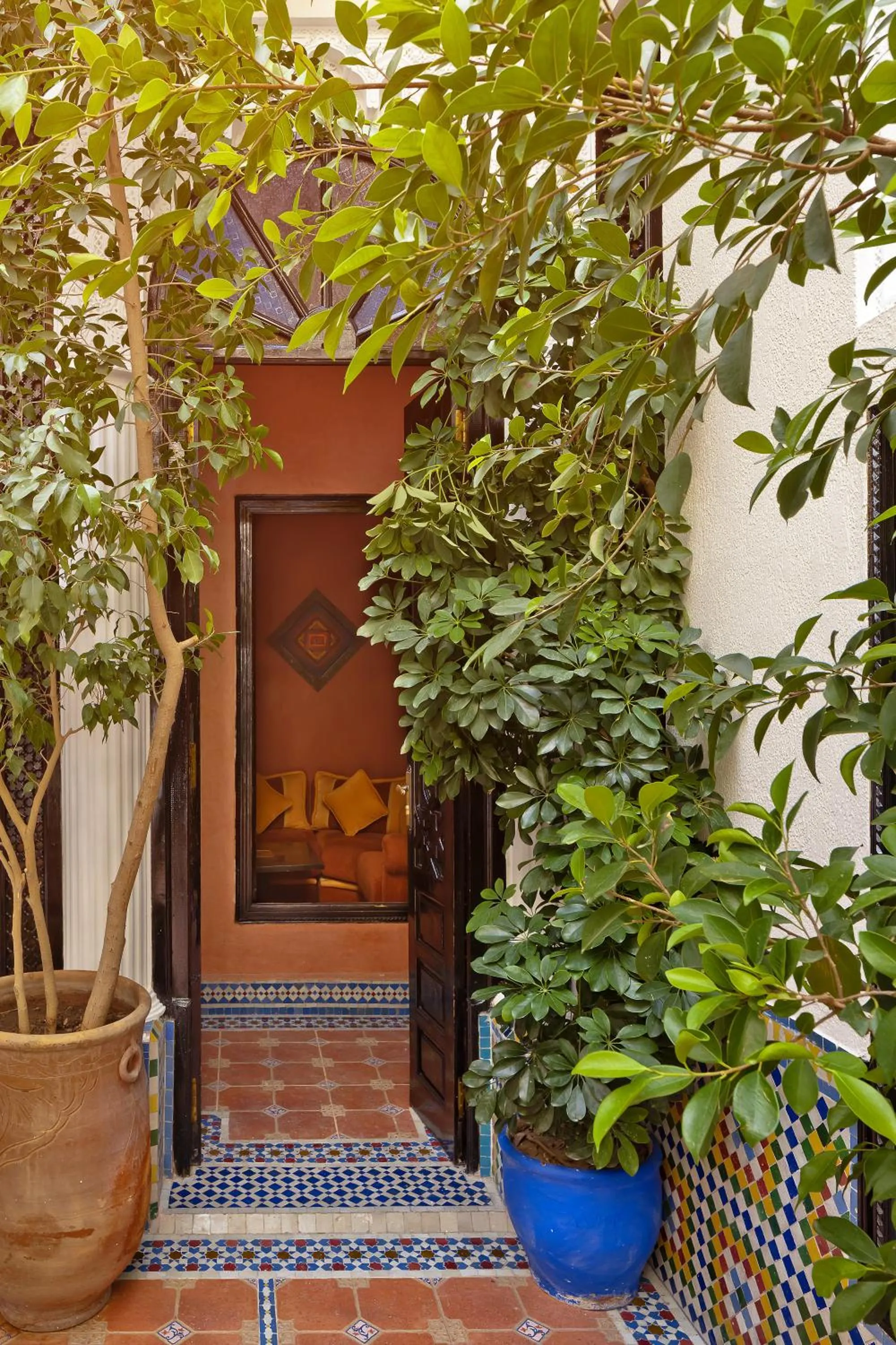 Patio in Riad 58 Blu