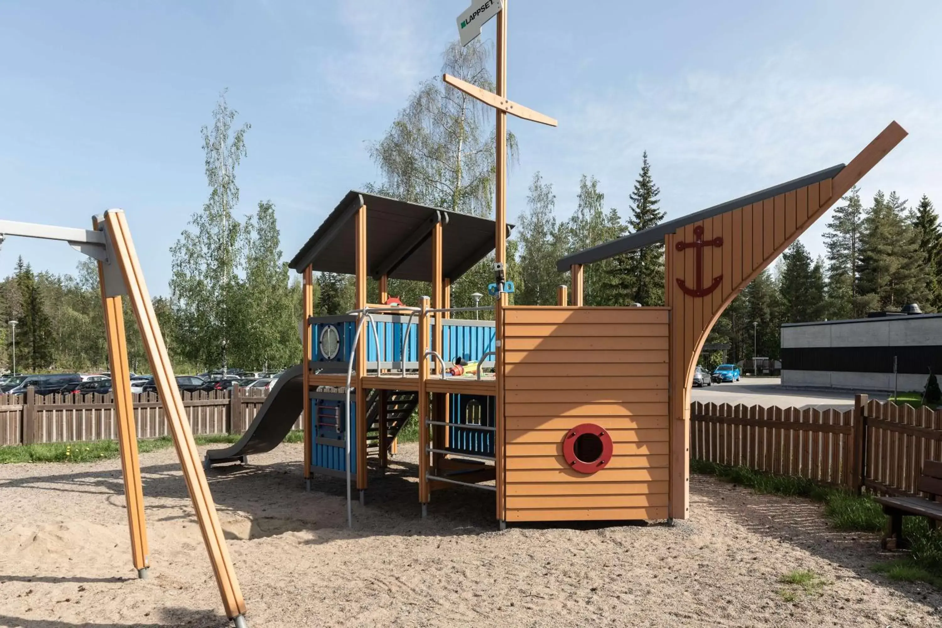 Children play ground, Children's Play Area in Scandic Laajavuori