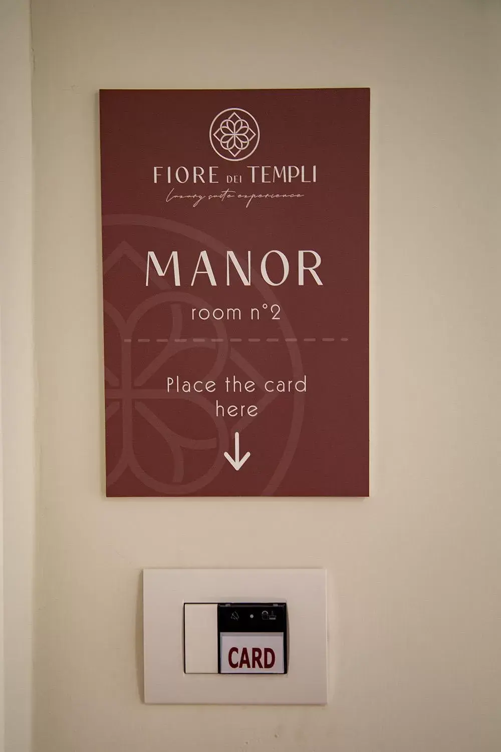 Property logo or sign in Fiore dei Templi - luxury suite experience