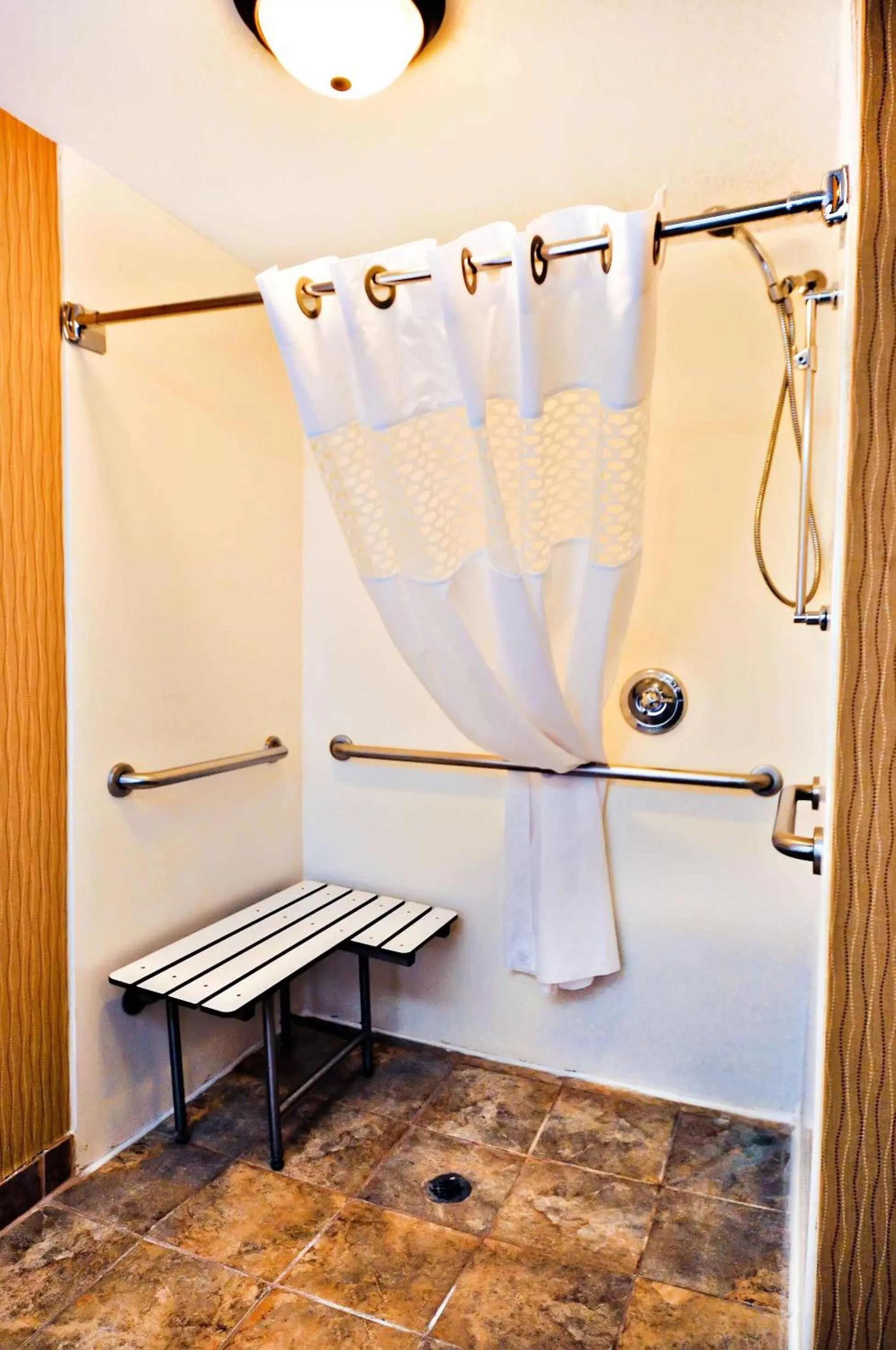 Bathroom in Hampton Inn Carrollton KY