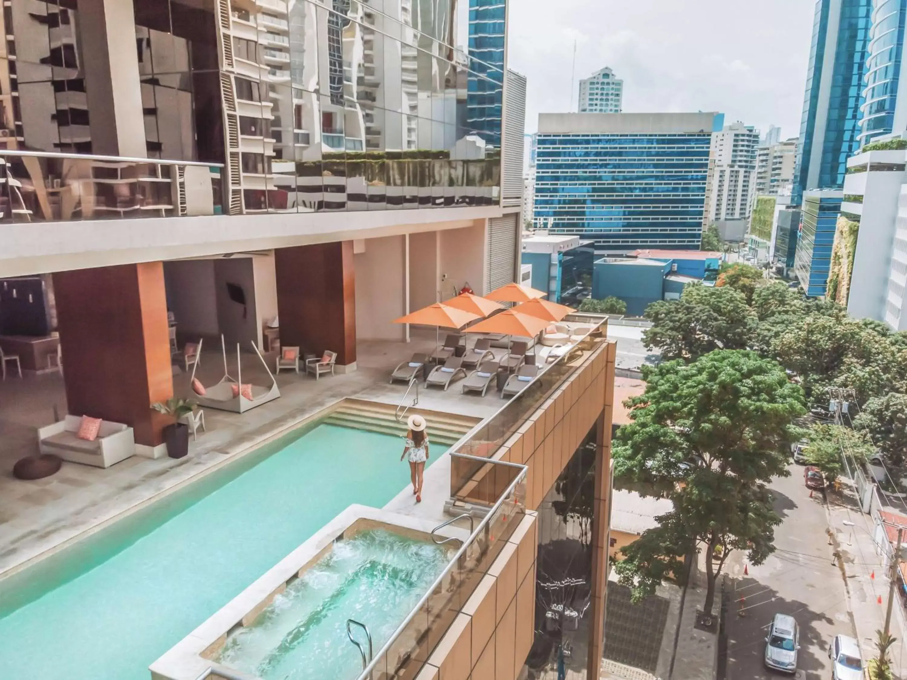 Pool View in Waldorf Astoria Panama