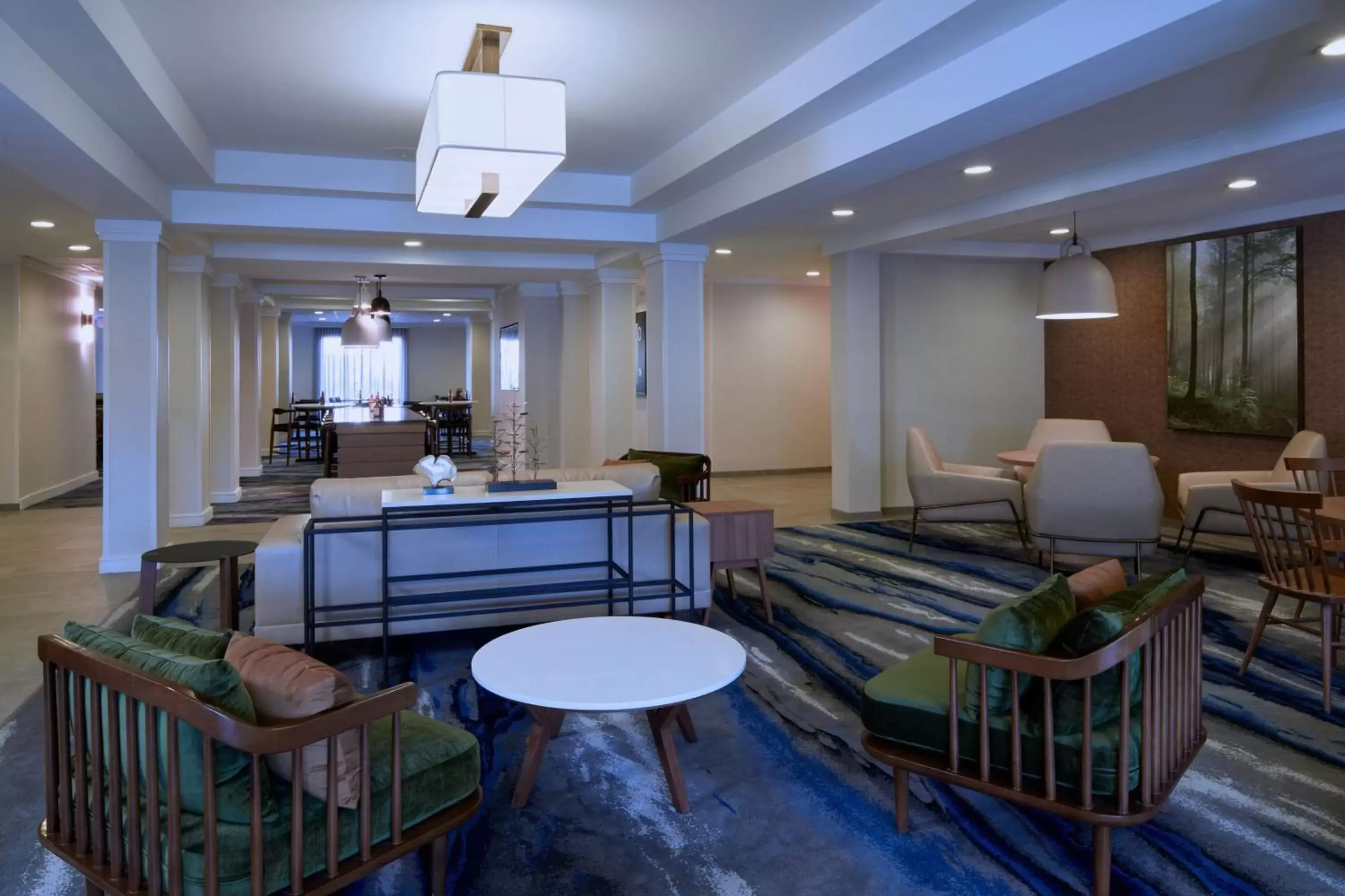 Lobby or reception in Fairfield Inn and Suites San Bernardino