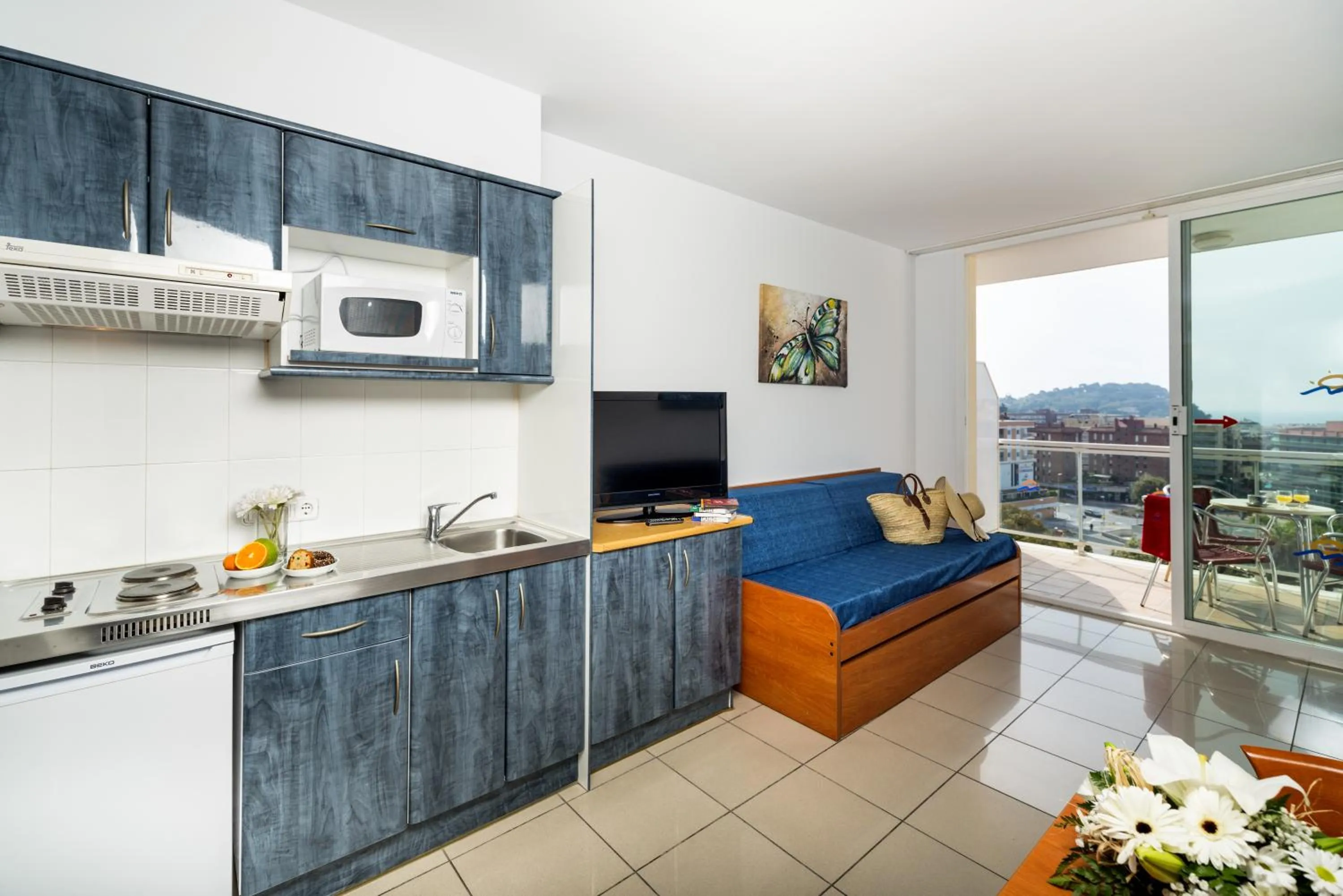 Kitchen or kitchenette in Costa Encantada Resort & Suites