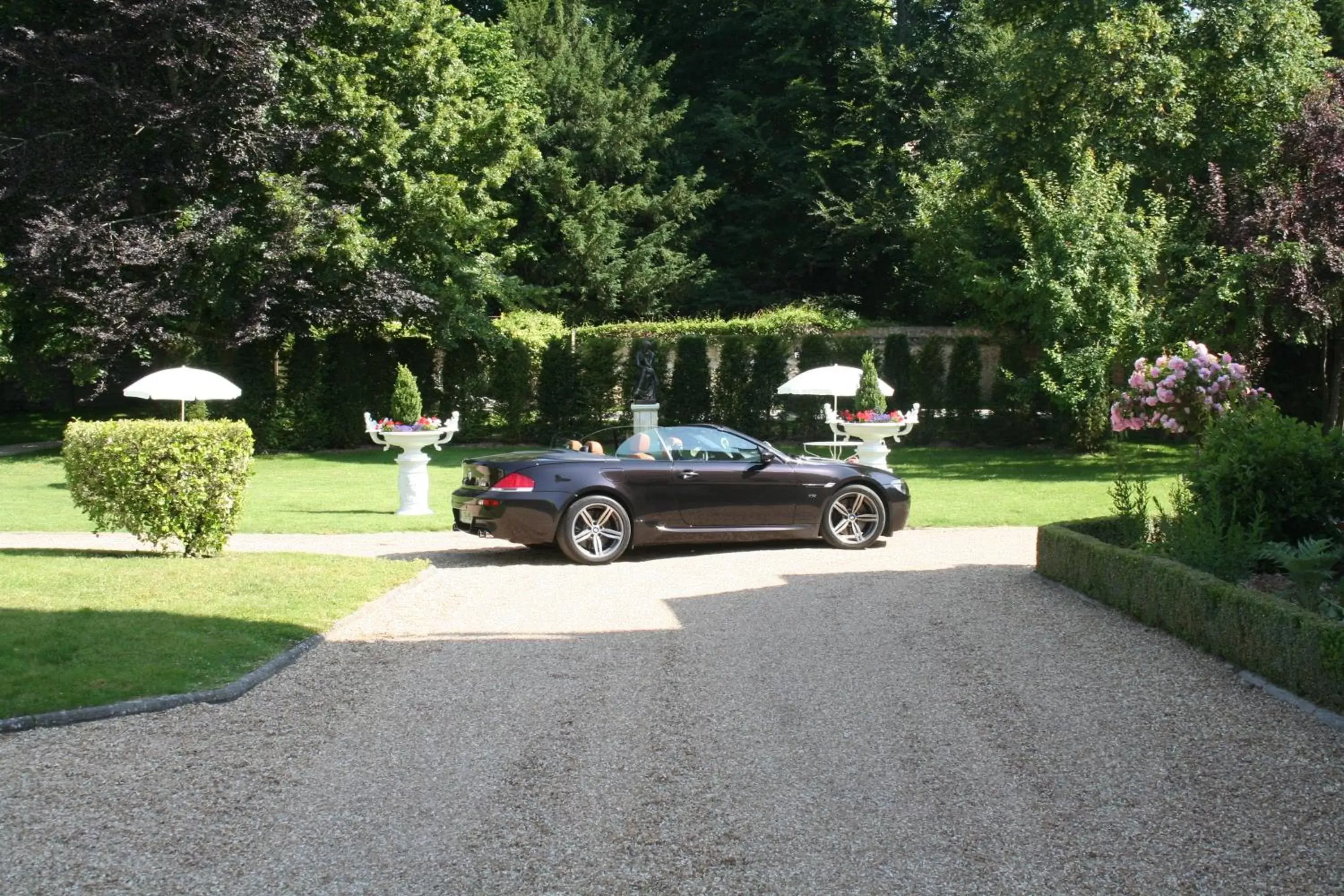 Garden in Le Manoir Saint Thomas